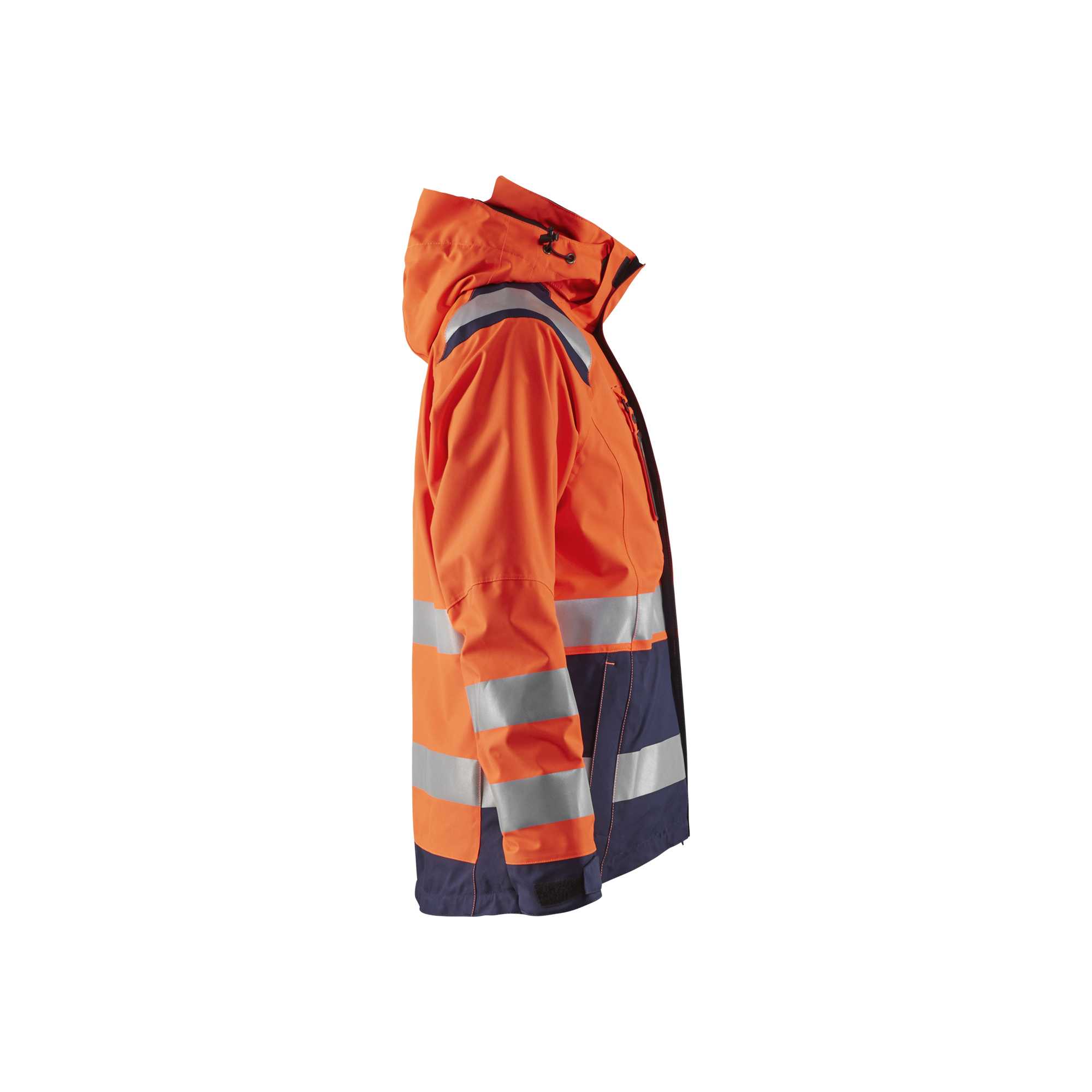 BLAKLADER 49041987 Women's Hi Vis Shell Jacket Hi Vis Reflective Shell Work Jacket WOMEN - Waterproof