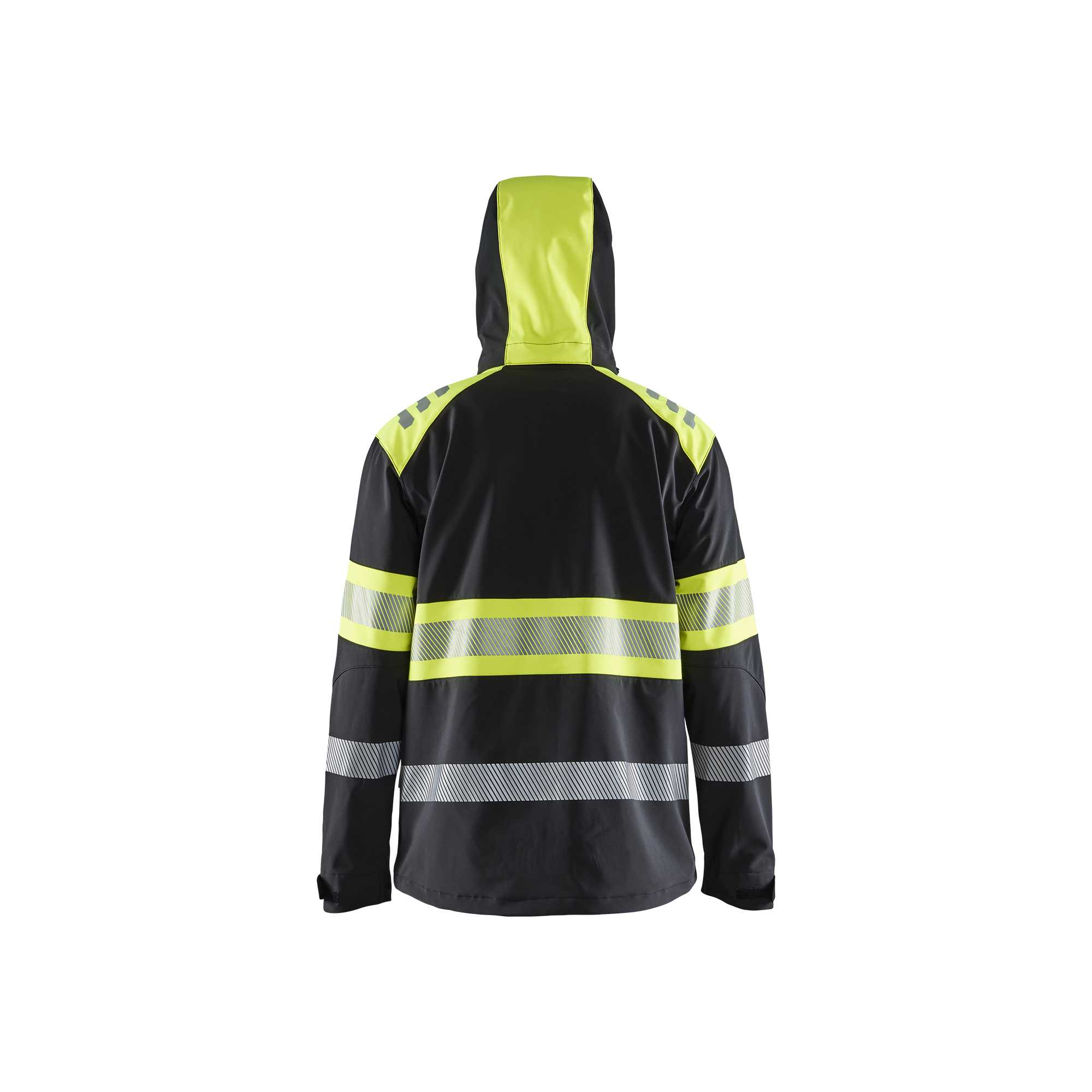 BLAKLADER 44942513 Hi Vis Softshell Jacket Softshell Work Jacket MEN - Waterproof