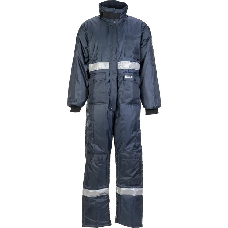 Planam Kühl-/Gefrierhaus Gefrierhaus Overall marine, Innenfutter kornblumenblau S marine, Innenfutter kornblumenblau - Vorschaubild