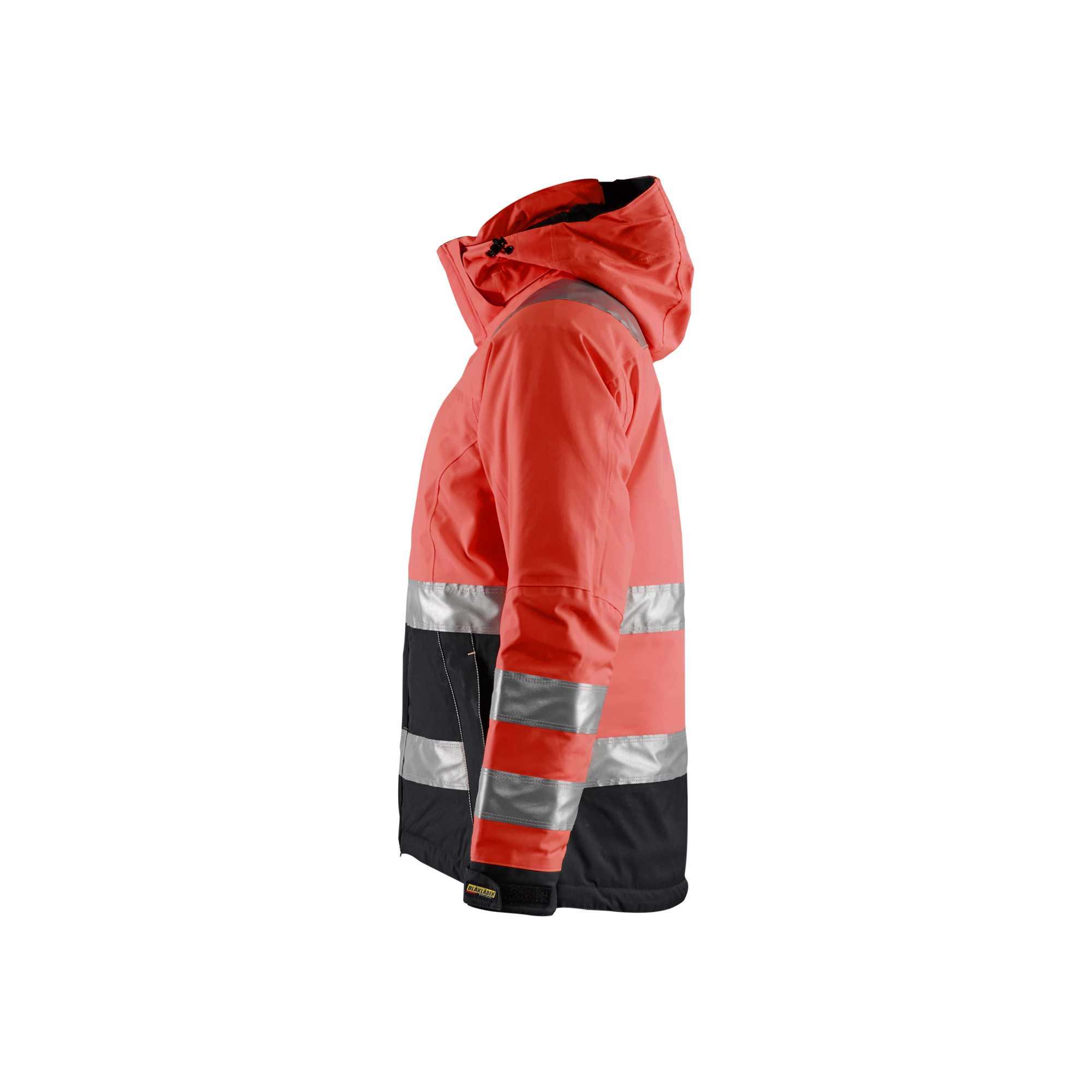 BLAKLADER 48721987 Women's Hi Vis Winter Jacket Hi Vis Reflective Work Jacket WOMEN - Waterproof