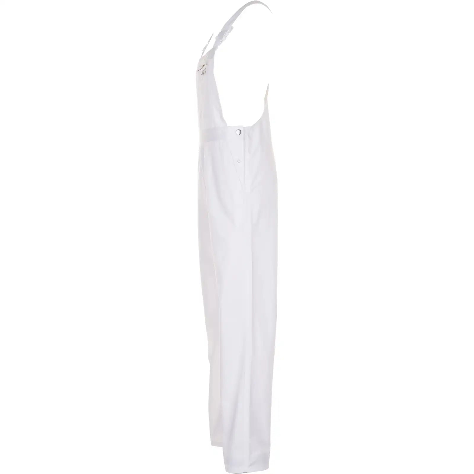 Planam MG 260 Latzhose weiß 102 reinweiß - Produktbild ohne Model