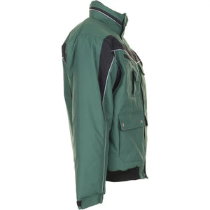 Planam Plaline Winterblouson grün/schwarz XS grün/schwarz - Produktbild ohne Model