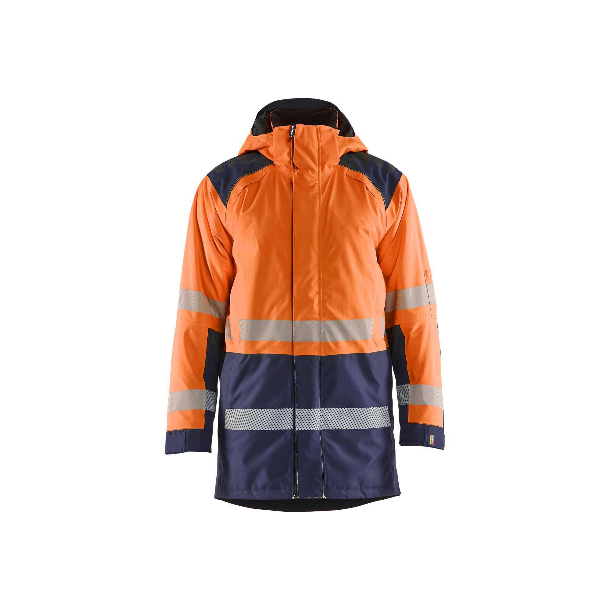 BLAKLADER 44571987 Hi Vis Winter Parka Parka Work Jacket MEN - Waterproof