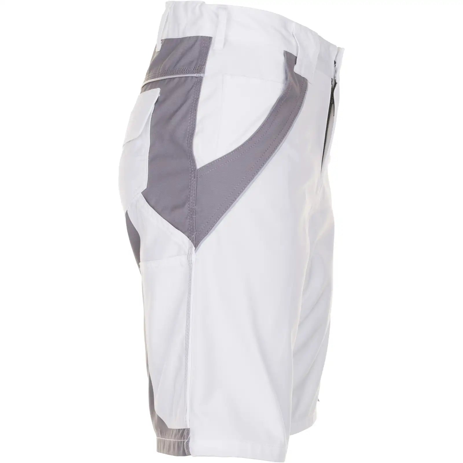 Planam Plaline Shorts reinweiß/zink XS reinweiß/zink - Produktbild ohne Model