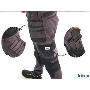 BITCO GARONNE Work Pants - Water-Repellent - Oil-Repellent - Reinforced with CORDURA® - Image 31