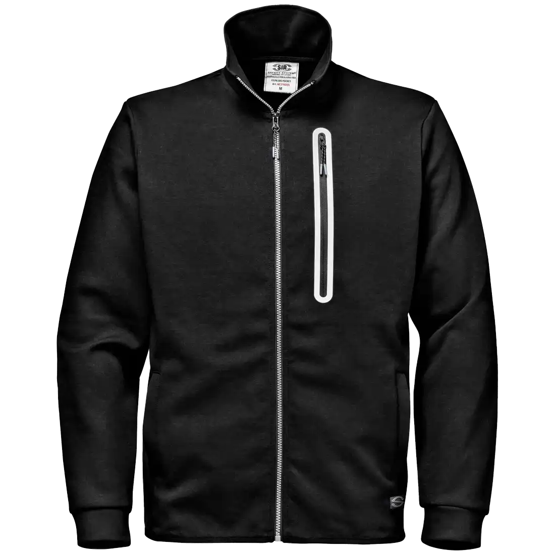 BIG POCKET SWEATSHIRT - Hi-Vis Reflex Profile - Full-Zip - Double-Jersey Fabric - Image 1