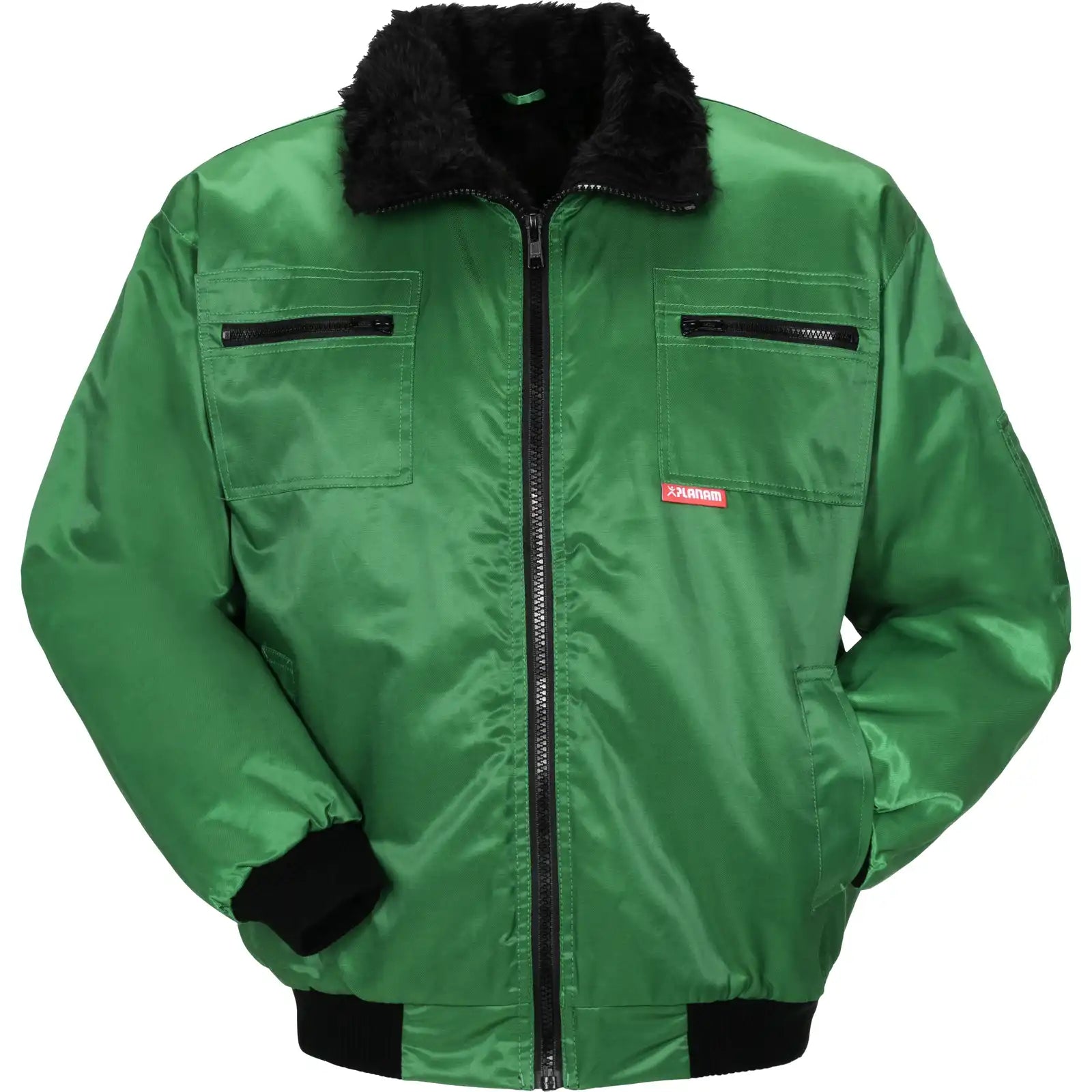 Planam Outdoor Gletscher Pilotenjacke grün L grün - Vorschaubild