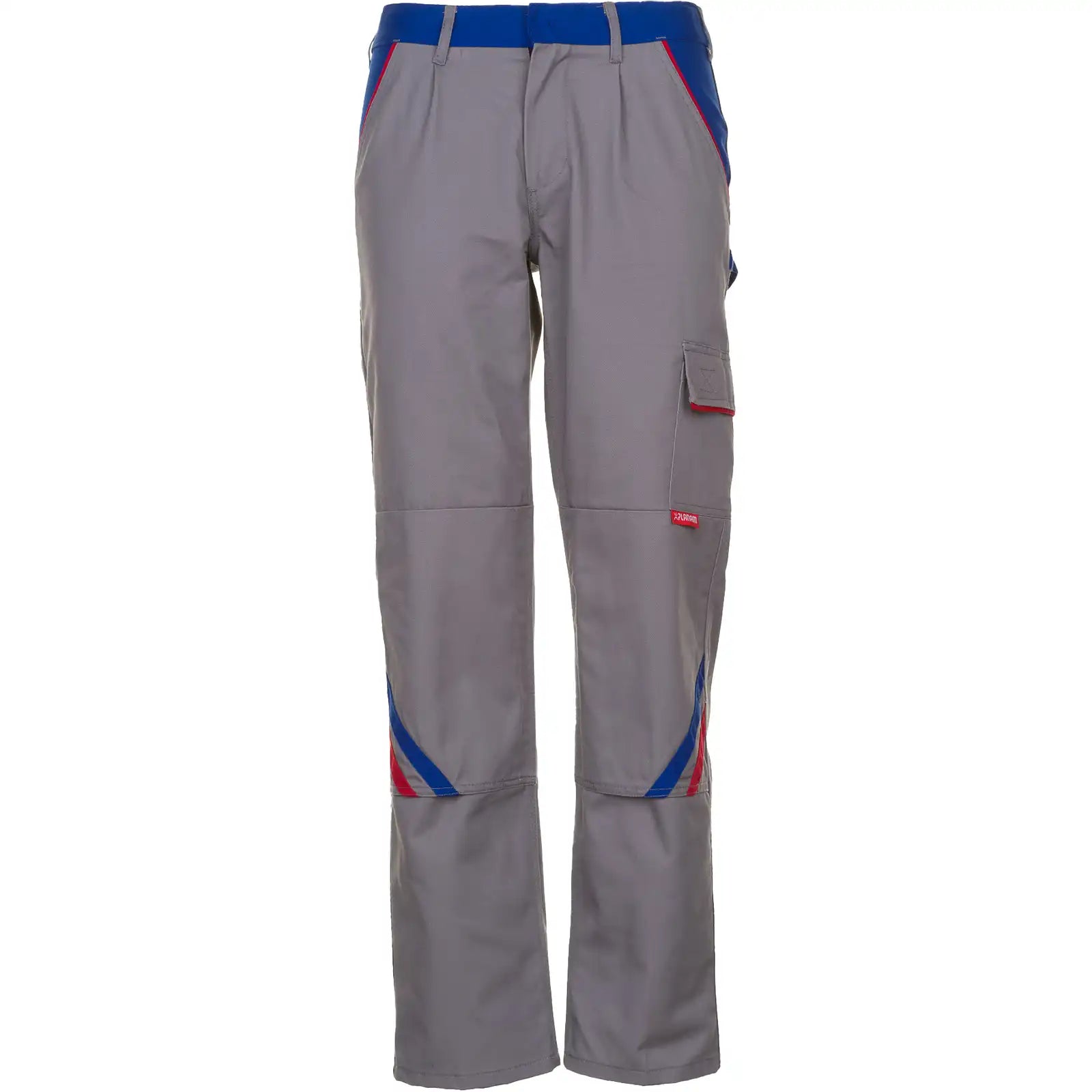 Planam Highline Bundhose zink/kornblumenblau/rot 102 zink/kornblumenblau/rot - Vorschaubild