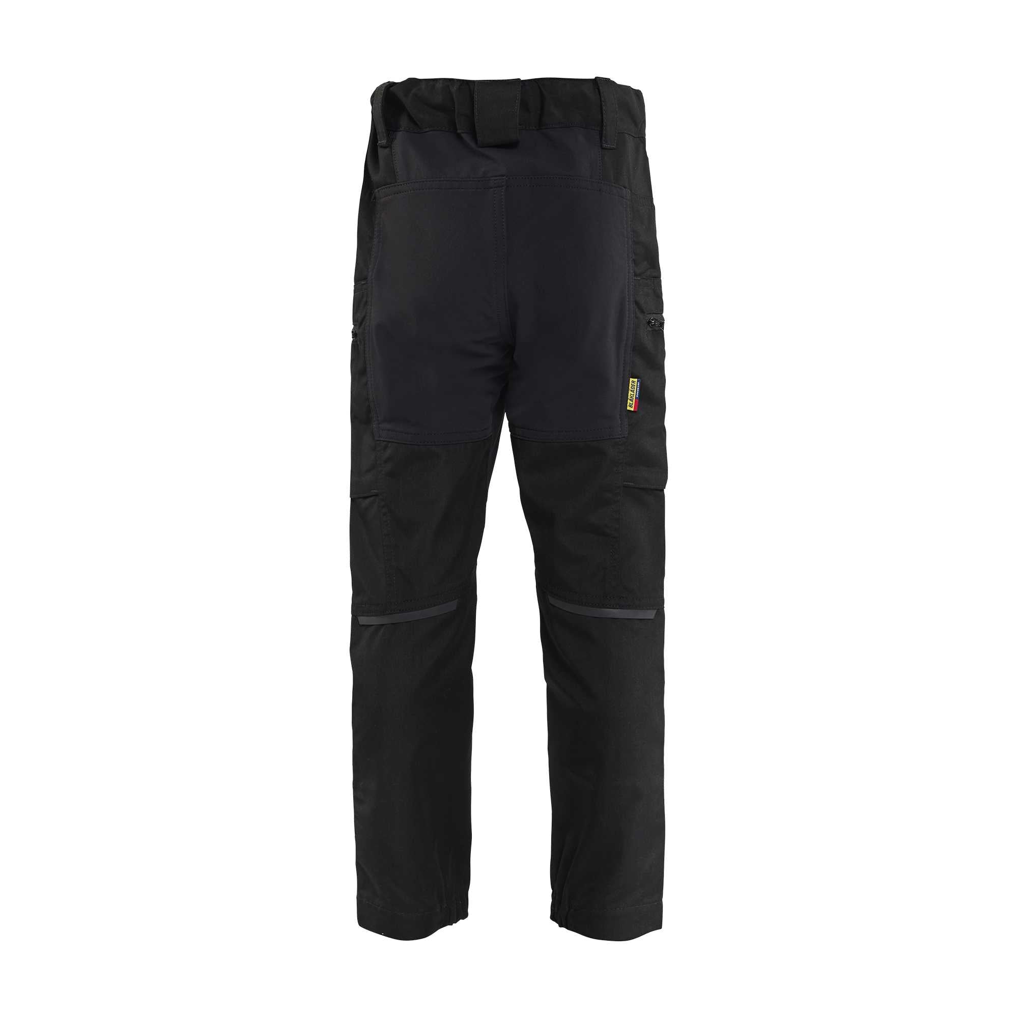 BLAKLADER 52201845 Children’s Stretch Trousers Work Trousers Men - stretch panels