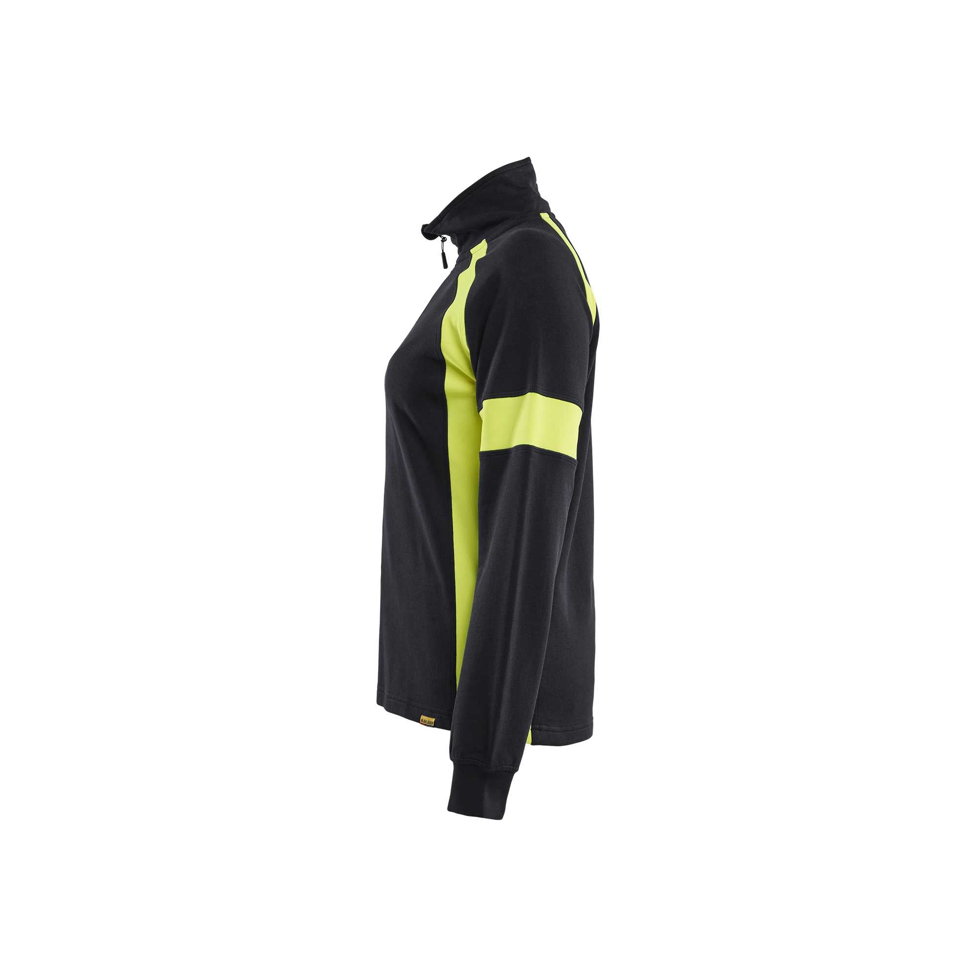 BLAKLADER 35661158 Hi Vis Reflective Work Sweatshirt WOMEN - 100% Cotton