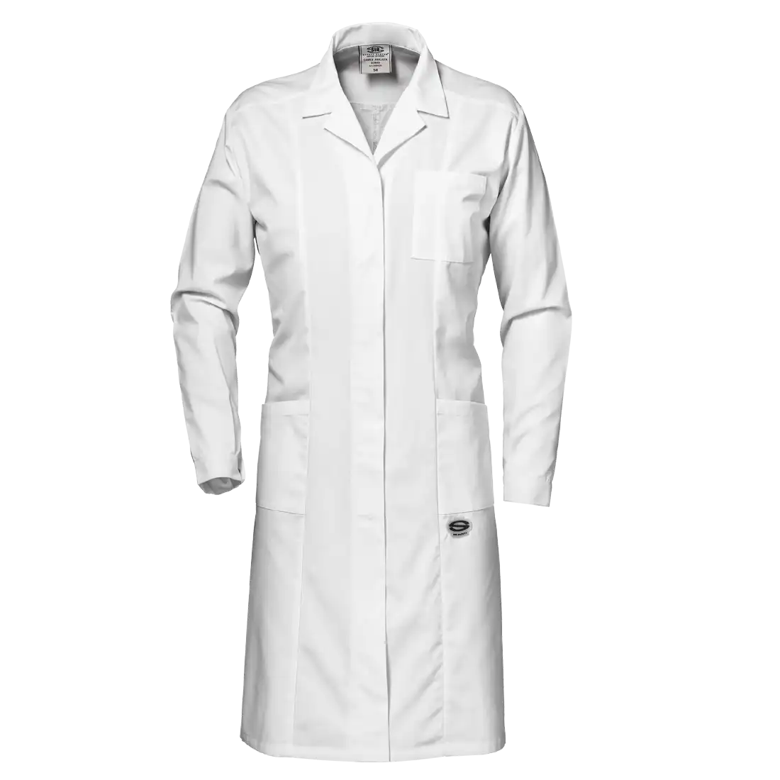 SIR SAFETY LADIES' Lab Work Coat WOMEN - Easy to Wash