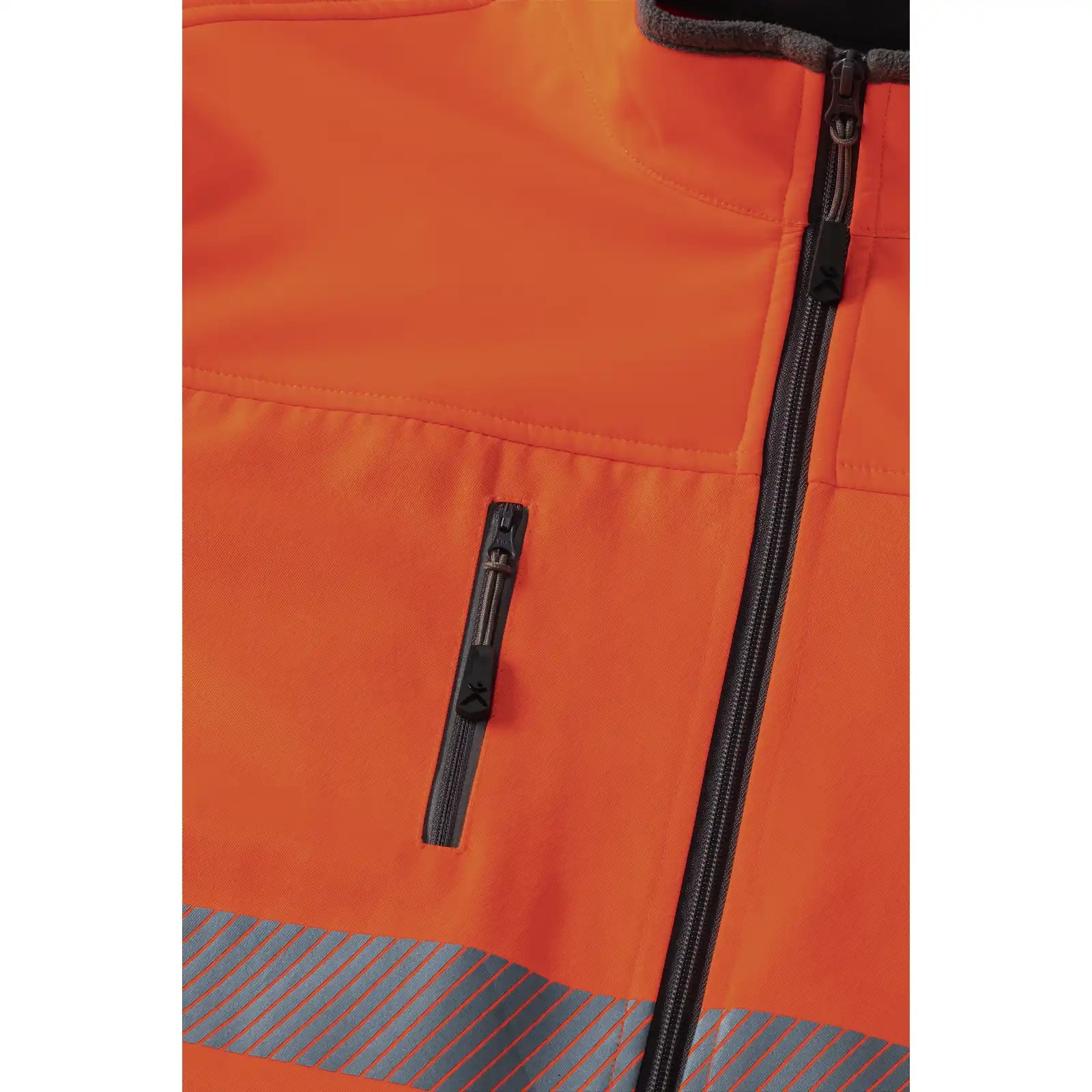 Planam Norit Warnschutz Herren Hybridjacke orange  102 orange - Extra Detailbild