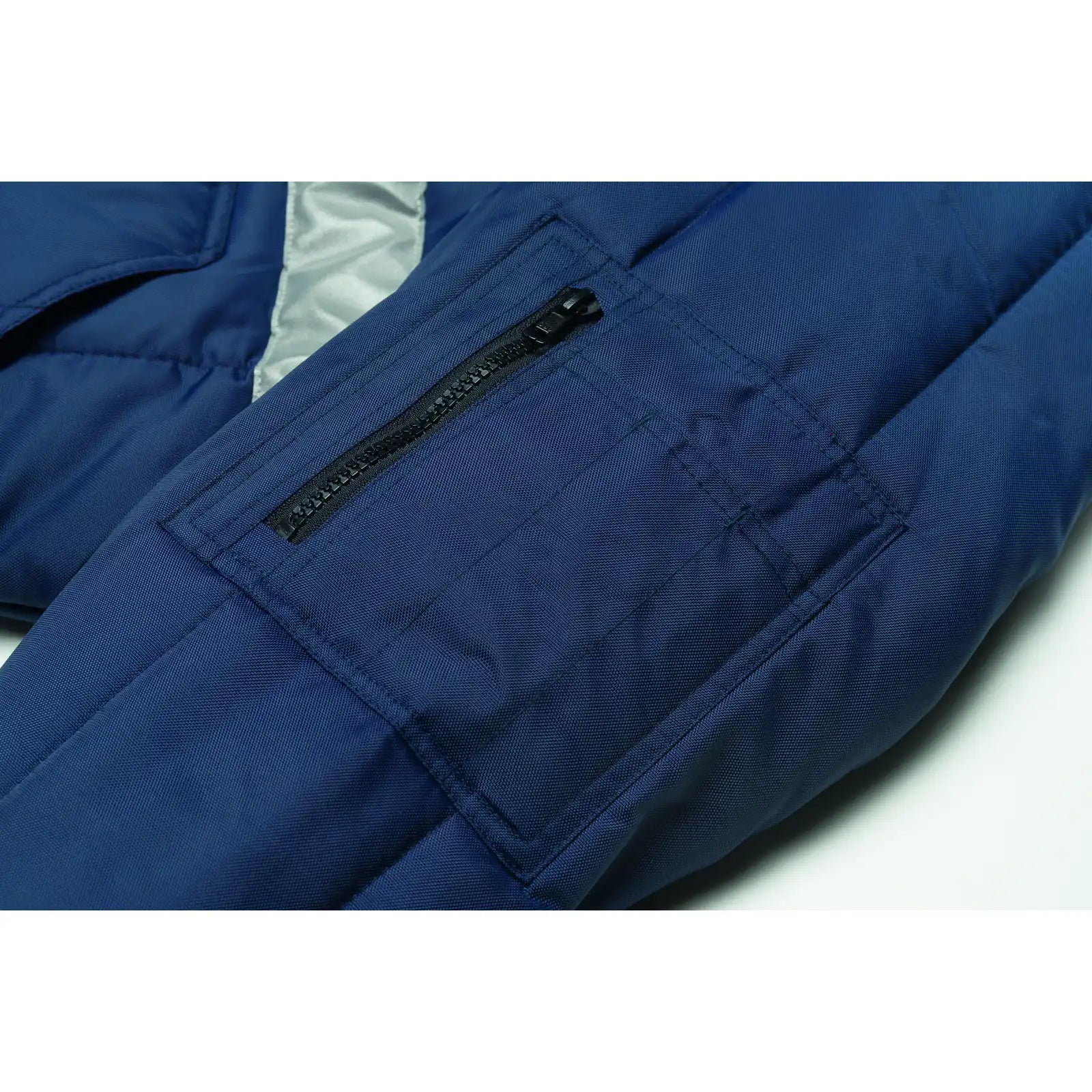 Planam Kühl-/Gefrierhaus Kühlhaus Blouson marine, Innenfutter rot S marine, Innenfutter rot - Extra Detailbild