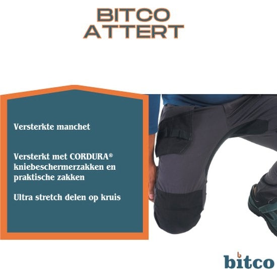 BITCO ATTERT Work Pants - Water-Repellent - Oil-Repellent - Reinforced with CORDURA® - Image 16