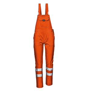 SIR SAFETY VELVET Hi Vis Reflektierende Arbeitshose Latzhose Herren - Kälteresistent