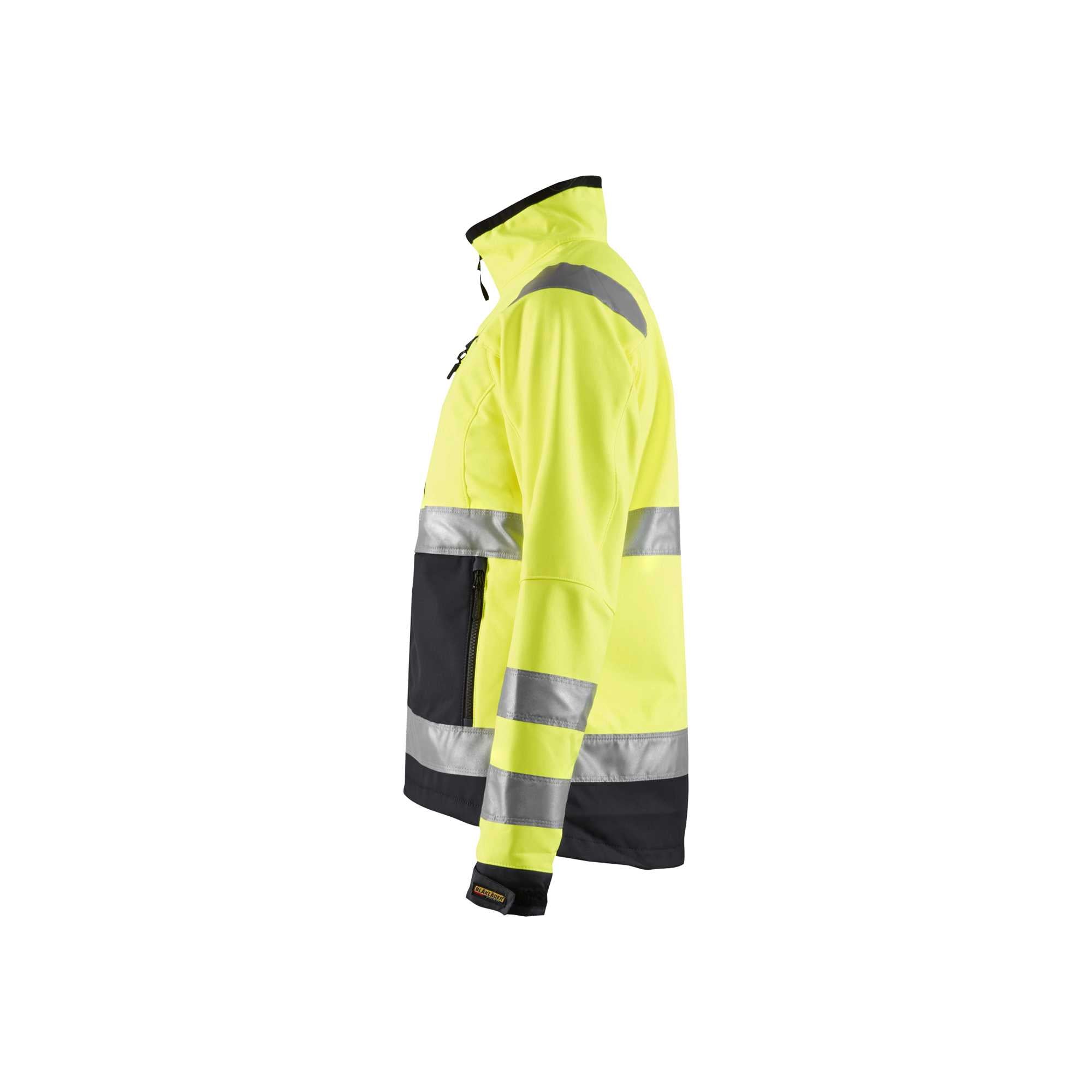 BLAKLADER 49022517 Women's Hi Vis Softshell Jacket Softshell Work Jacket WOMEN - Waterproof