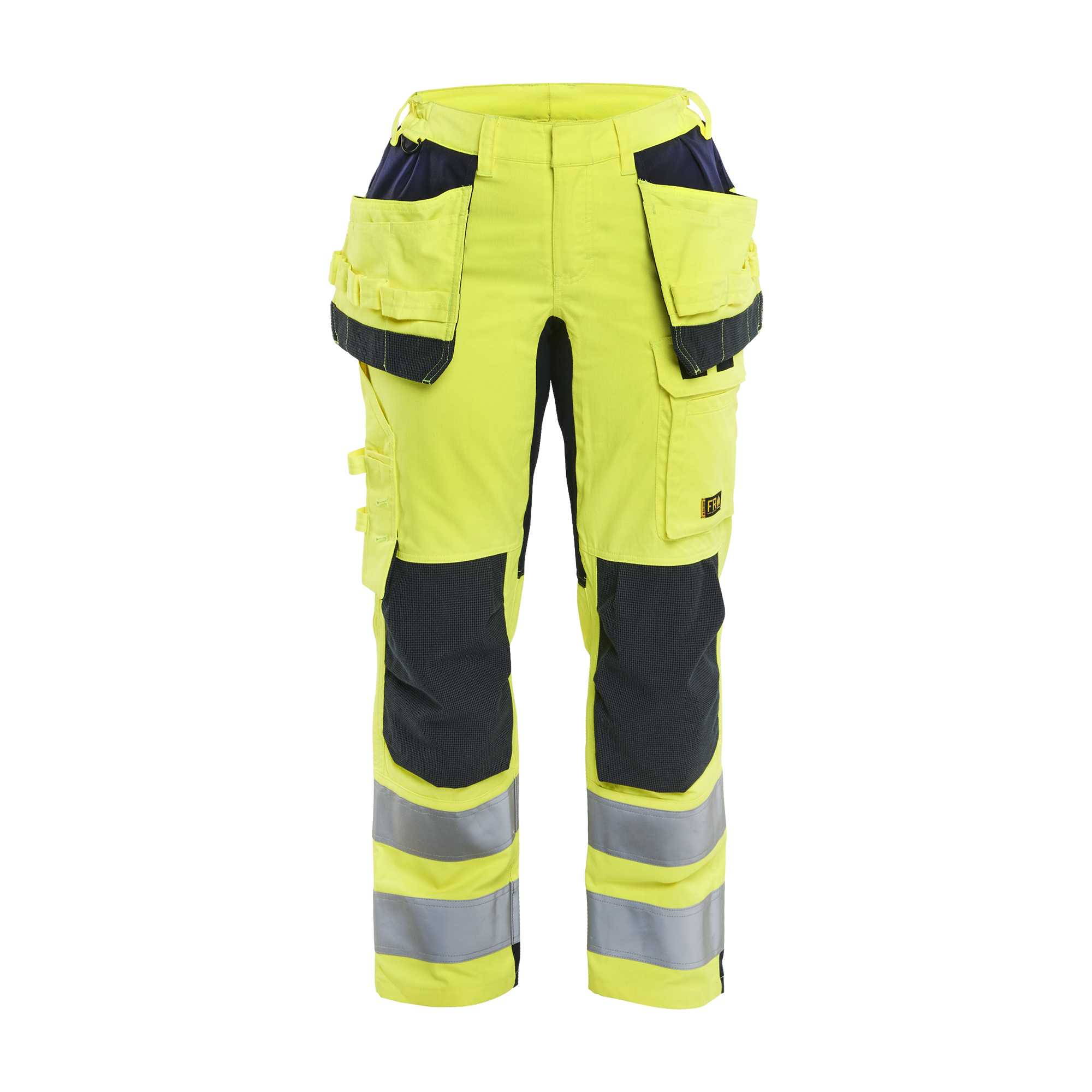 BLAKLADER 71451512 | Damen Multinorm Inherent Arbeitshose mit Stretch Hi Vis Reflektierende Arbeitshose Damen - Ripstop-Gewebe
