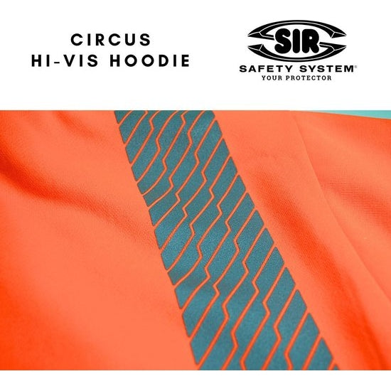 CIRCUS SWEATSHIRT - Class 3 - Hi-Vis - Reflective Bands - Image 6