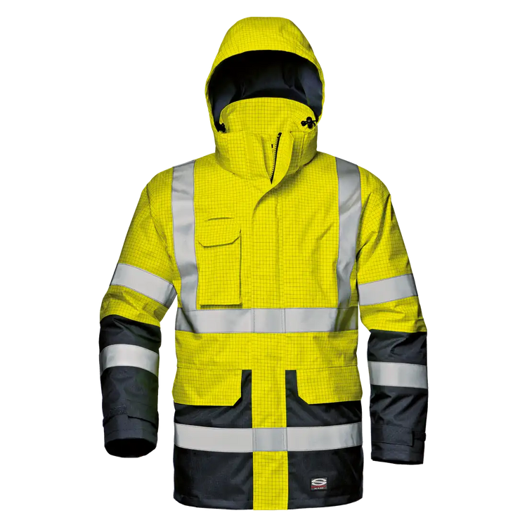 SIR SAFETY MICROLINES COMPLEX High Vis Work Jacket Men - Flame Retardant