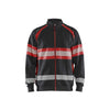BLAKLADER 35511158 Hi Vis Sweater Hi Vis Reflective Full-zip Work Sweatshirt MEN - 100% Cotton