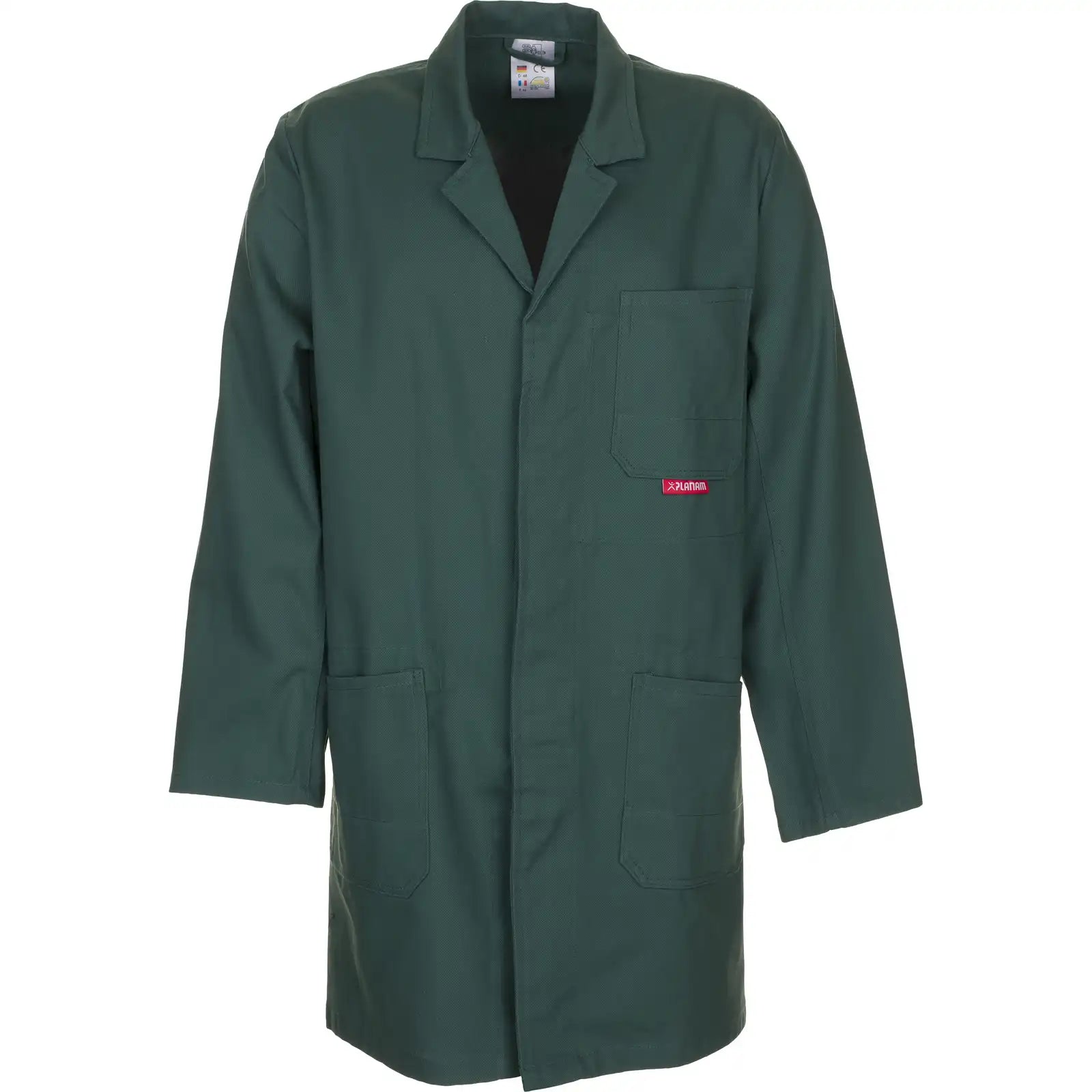Planam BW 290 Berufsmantel mittelgrün 102 mittelgrün - Vorschaubild