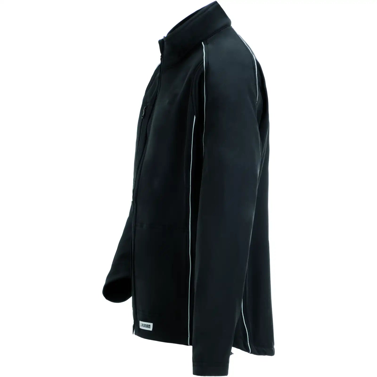 Planam Outdoor Twilight Softshelljacke schwarz 4XL schwarz - Produktbild ohne Model