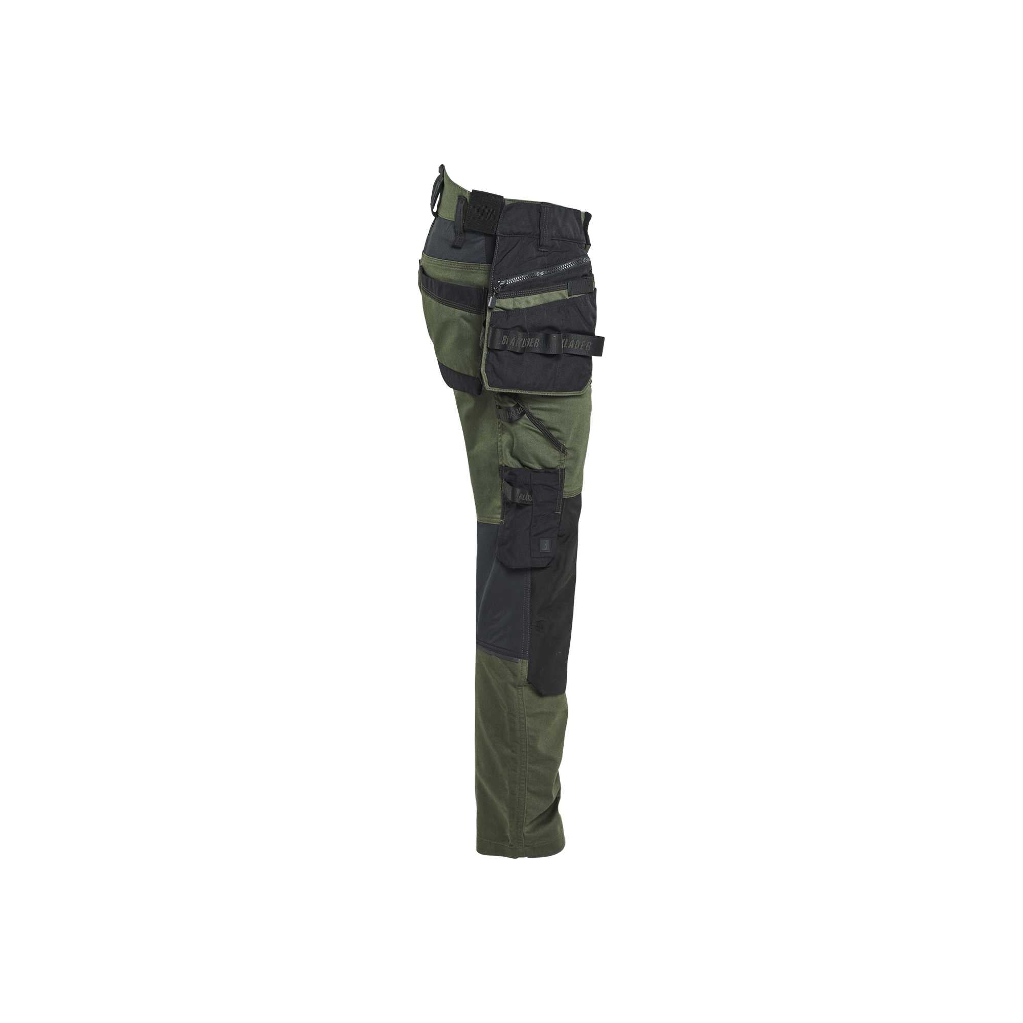 BLAKLADER 19701149 | STRIKER Craftsman Trousers with stretch Work Trousers Men - CORDURA Denim