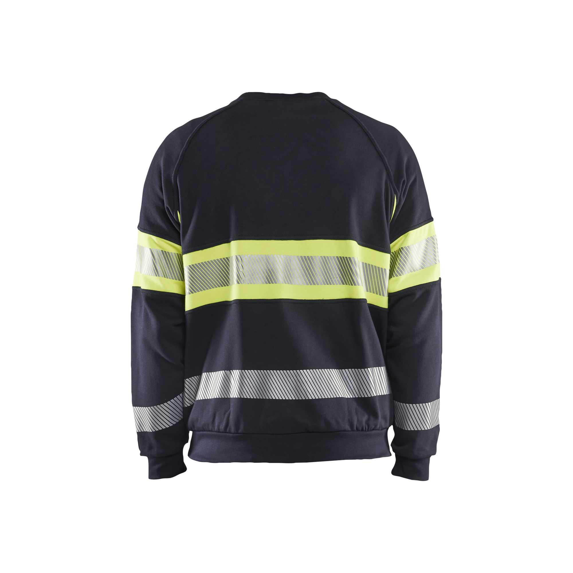 BLAKLADER 34591762 MULTINORM Hi Vis Reflective Work Sweatshirt MEN - Flame Retardant