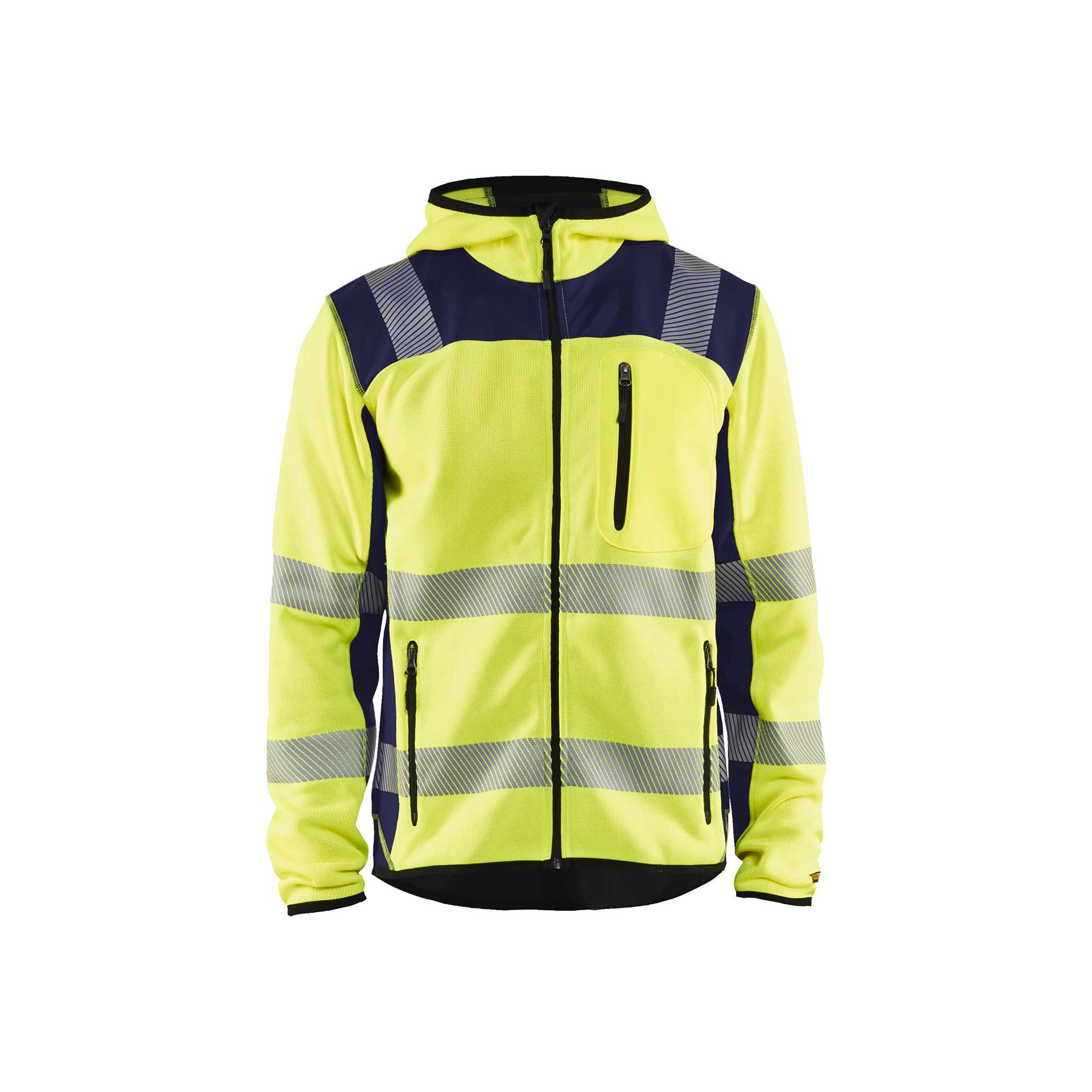 BLAKLADER 49232120 Knitted Hi Vis jacket Hi Vis Reflective Work Jacket MEN - Heavy Knit