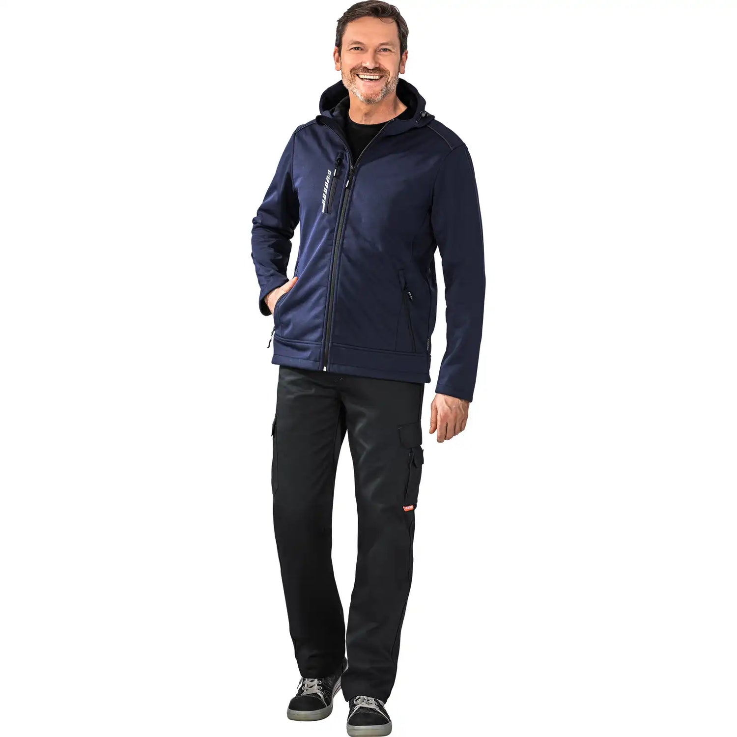Planam Hawk Jacke marine XS marine - Produktbild mit Model