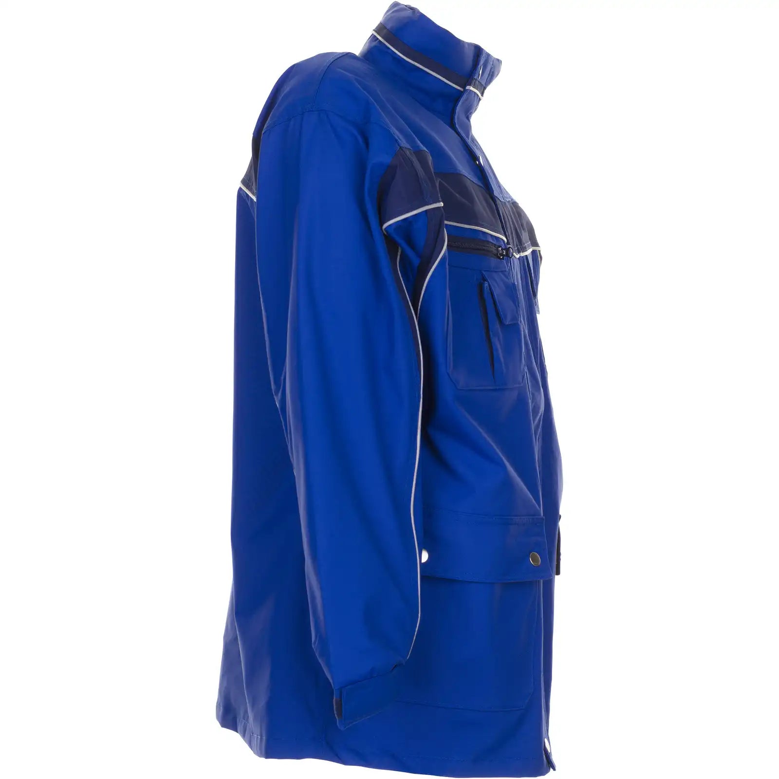 Planam Plaline Allwetterjacke kornblumenblau/marine XS kornblumenblau/marine - Produktbild ohne Model