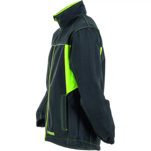 Planam Basalt Neon Softshelljacke anthrazit/gelb XS anthrazit/gelb - Produktbild ohne Model