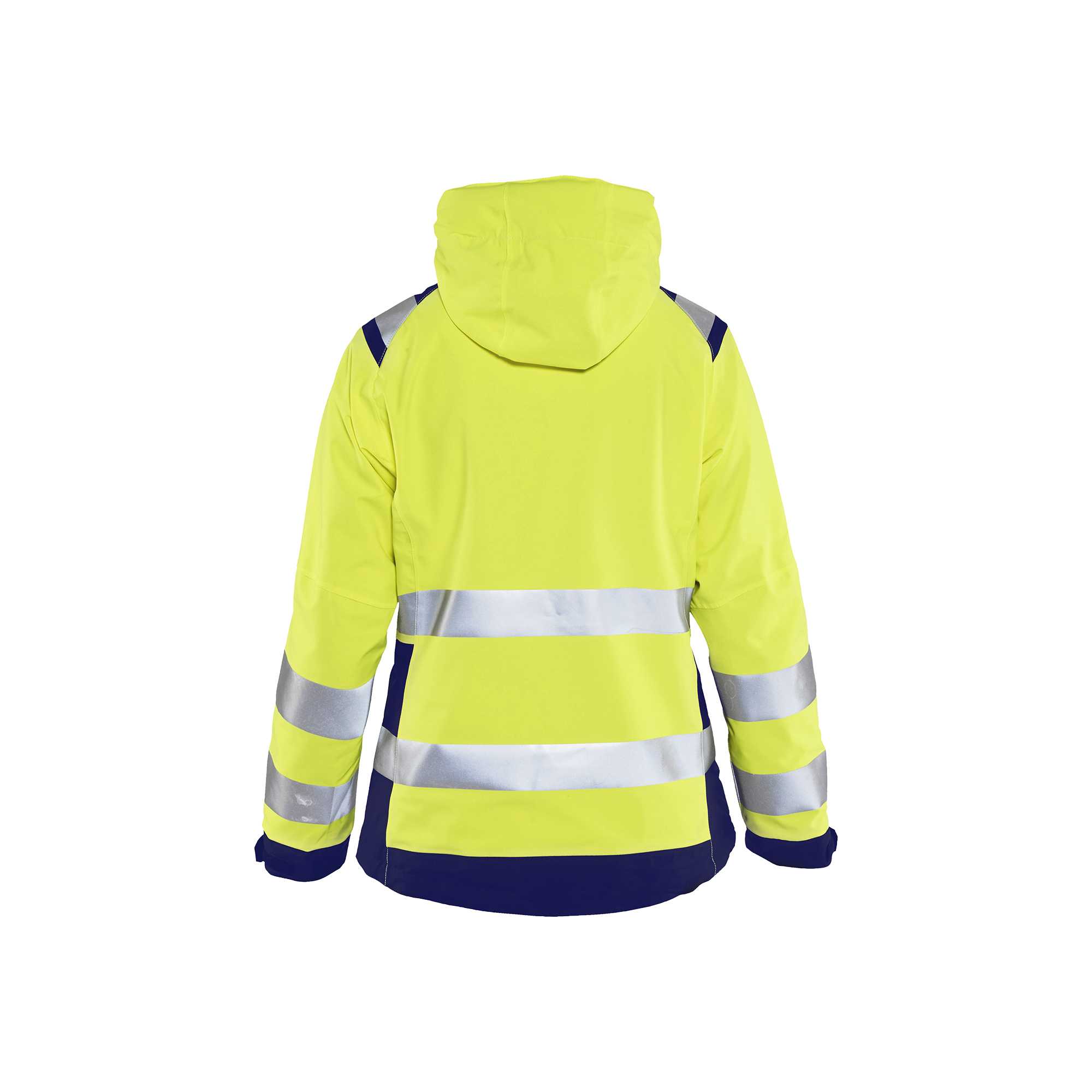 BLAKLADER 49041987 Women's Hi Vis Shell Jacket Hi Vis Reflective Shell Work Jacket WOMEN - Waterproof