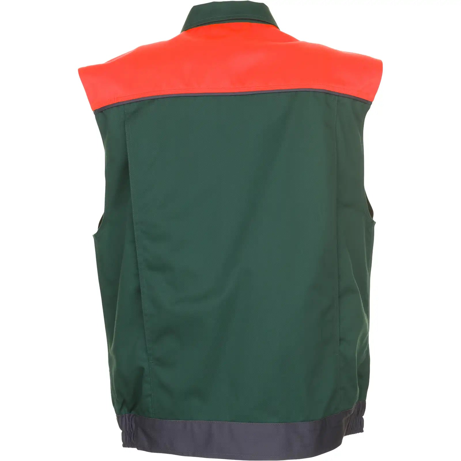 Planam Visline Weste grün/orange/schiefer XS grün/orange/schiefer - Produktbild ohne Model