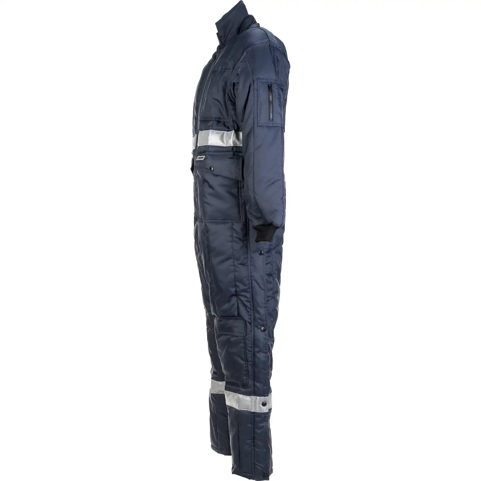 Planam Kühl-/Gefrierhaus Kühlhaus Overall marine, Innenfutter rot S marine, Innenfutter rot - Produktbild ohne Model