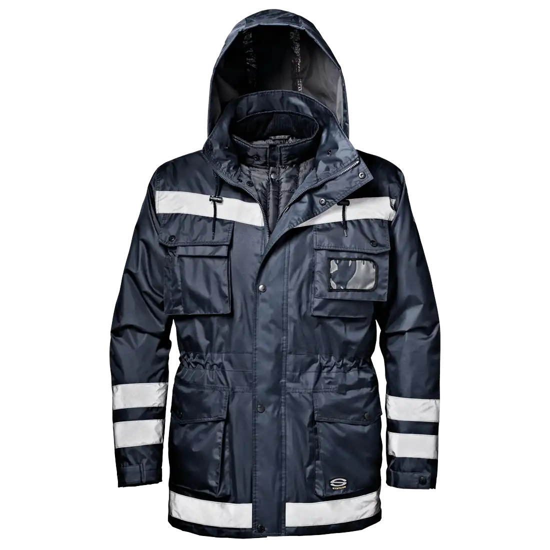 Code Inspector Jacket SIR SAFETY POLICE Work Jacket | Hi-Vis, Waterproof, Detachable – Bitco ...