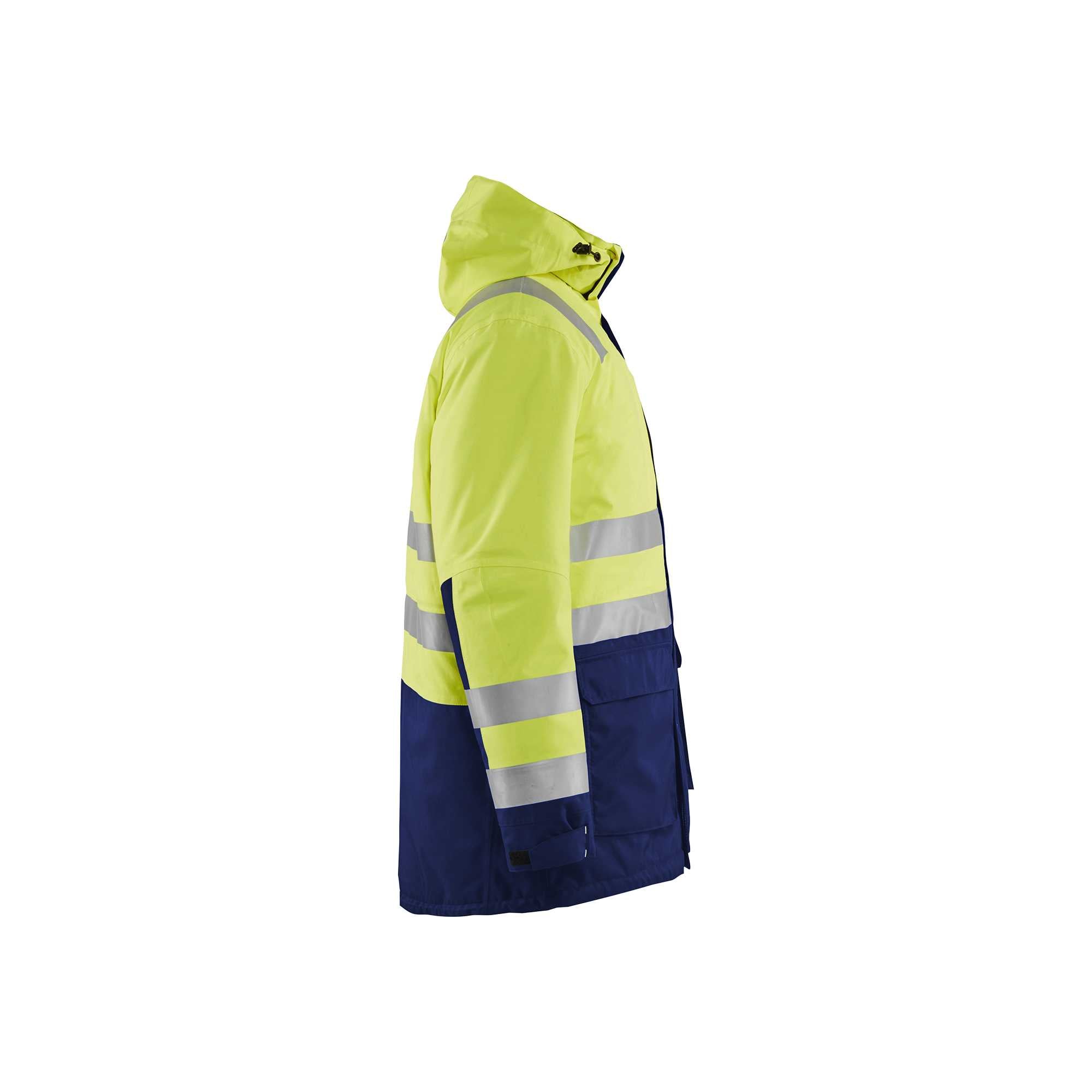 BLAKLADER 44951987 Winter Parka Hi vis Hi Vis Reflective Parka Work Jacket MEN - Waterproof