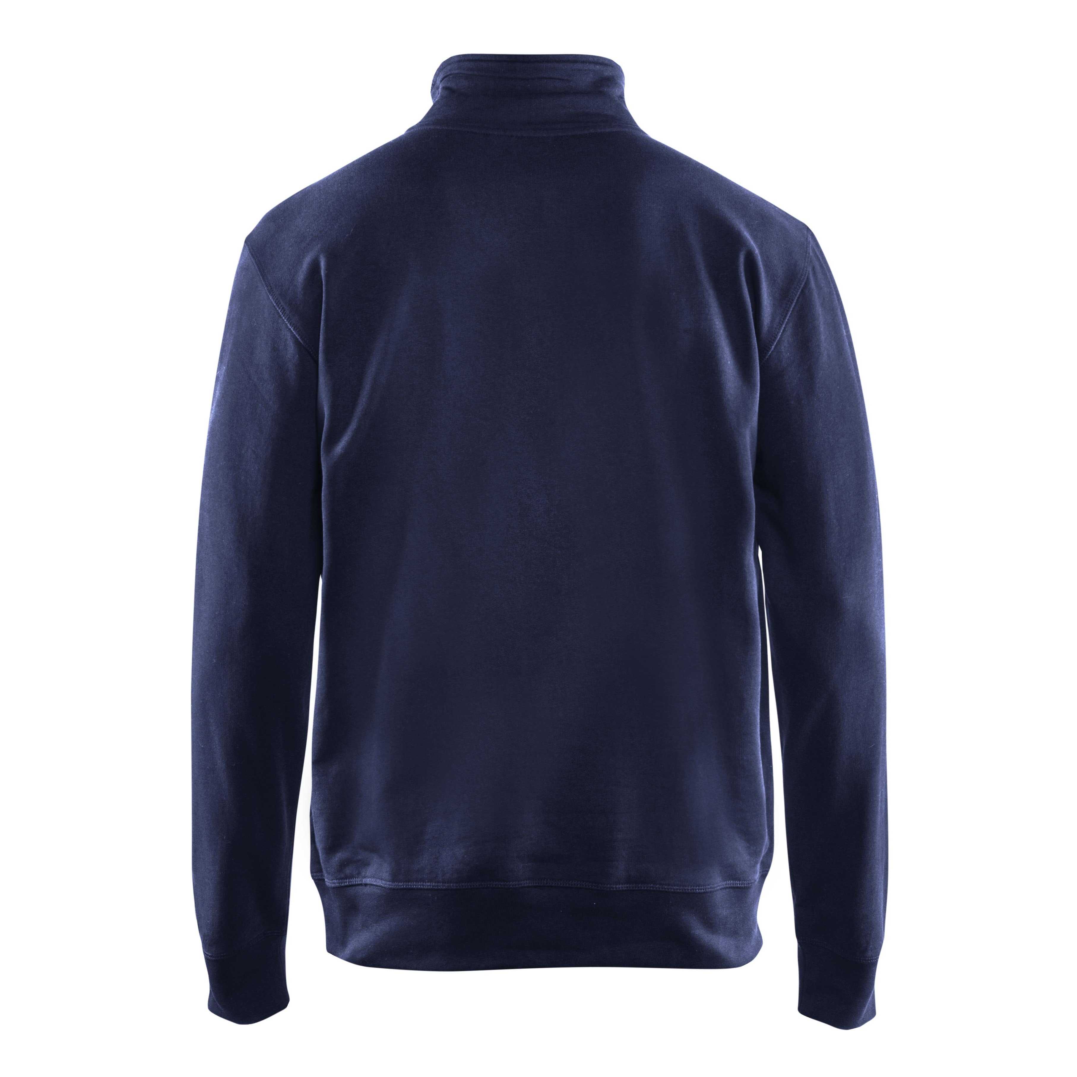 BLAKLADER 33691158 Sweatshirt with Half Zip Work Sweatshirt MEN - 100% Cotton