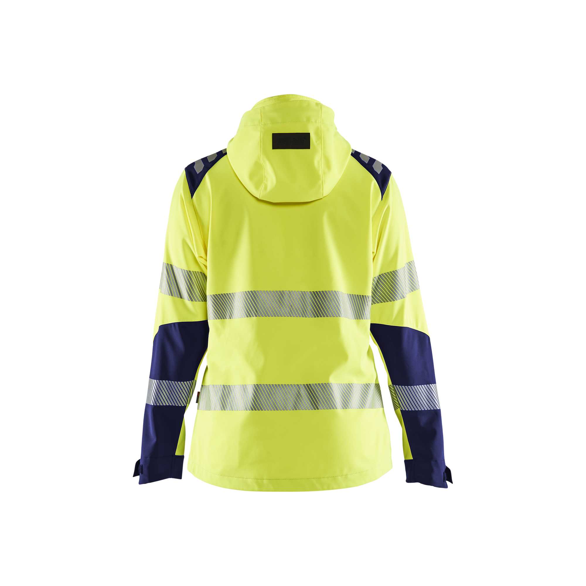 BLAKLADER 47912513 Women's Hi Vis Softshell Jacket Hi Vis Reflective Softshell Work Jacket WOMEN - Waterproof