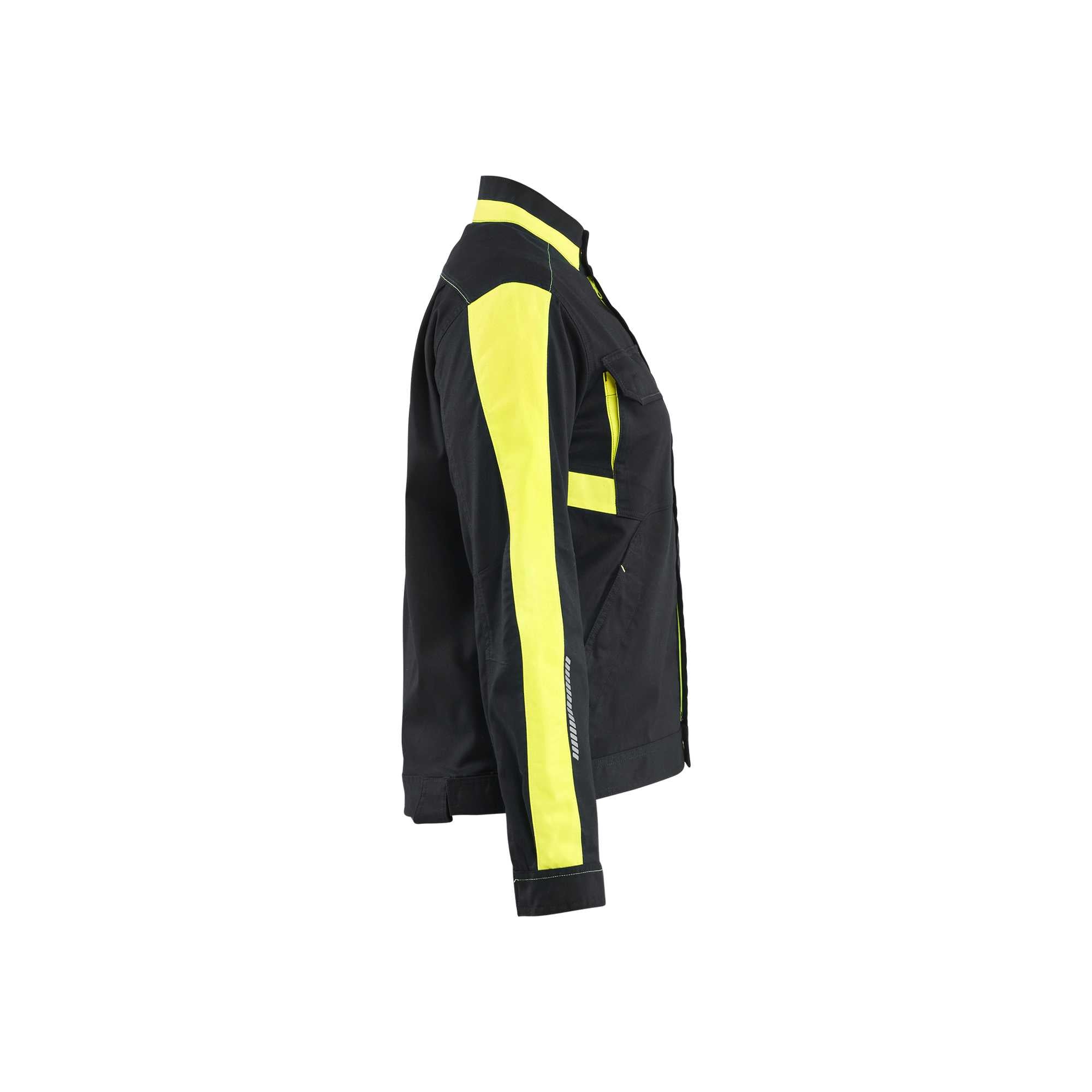 BLAKLADER 44431832 Women’s Industry Jacket Stretch Hi Vis Reflective Work Jacket WOMEN - Stretch