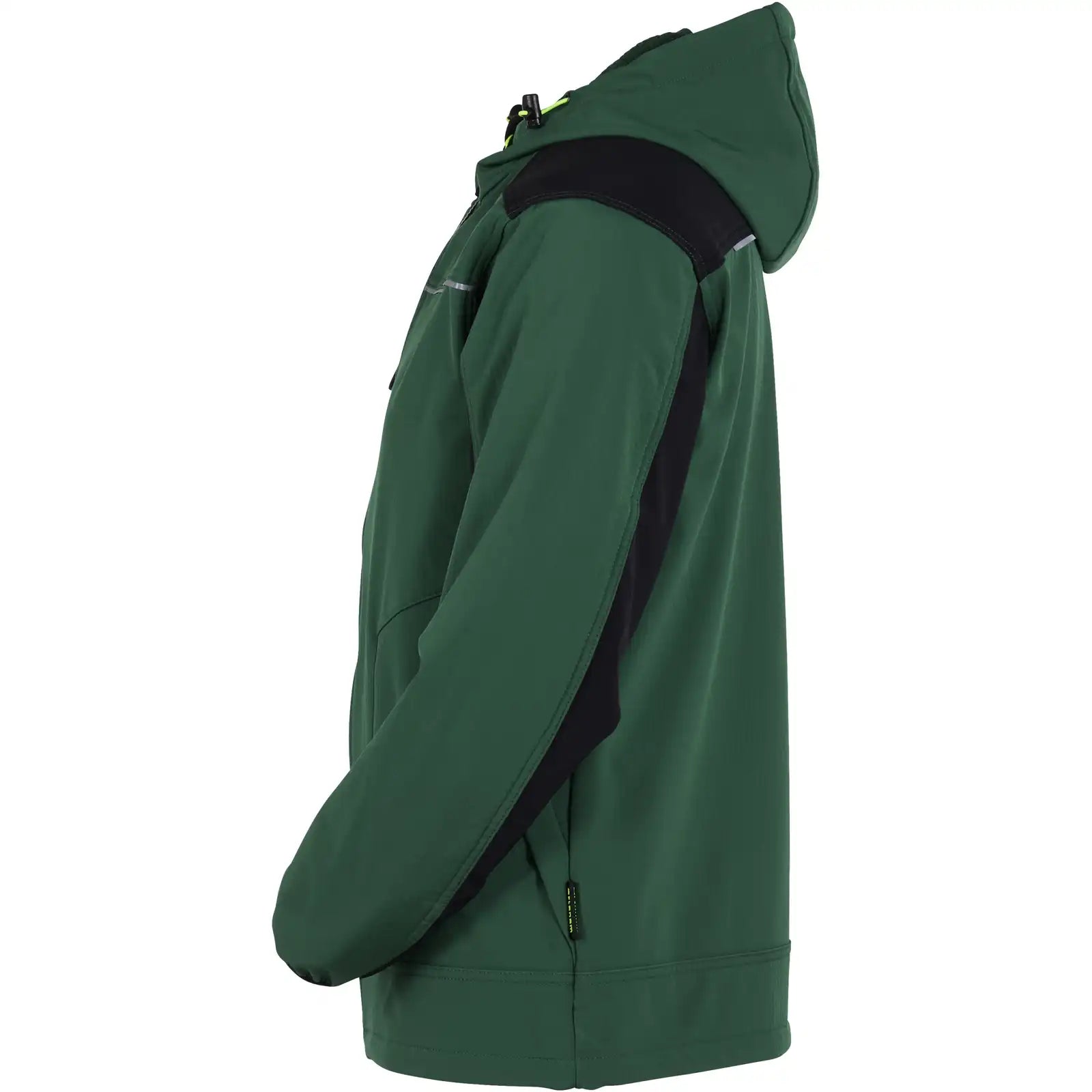 Planam rECOline Softshelljacke grün/schwarz     XS grün/schwarz - Produktbild ohne Model