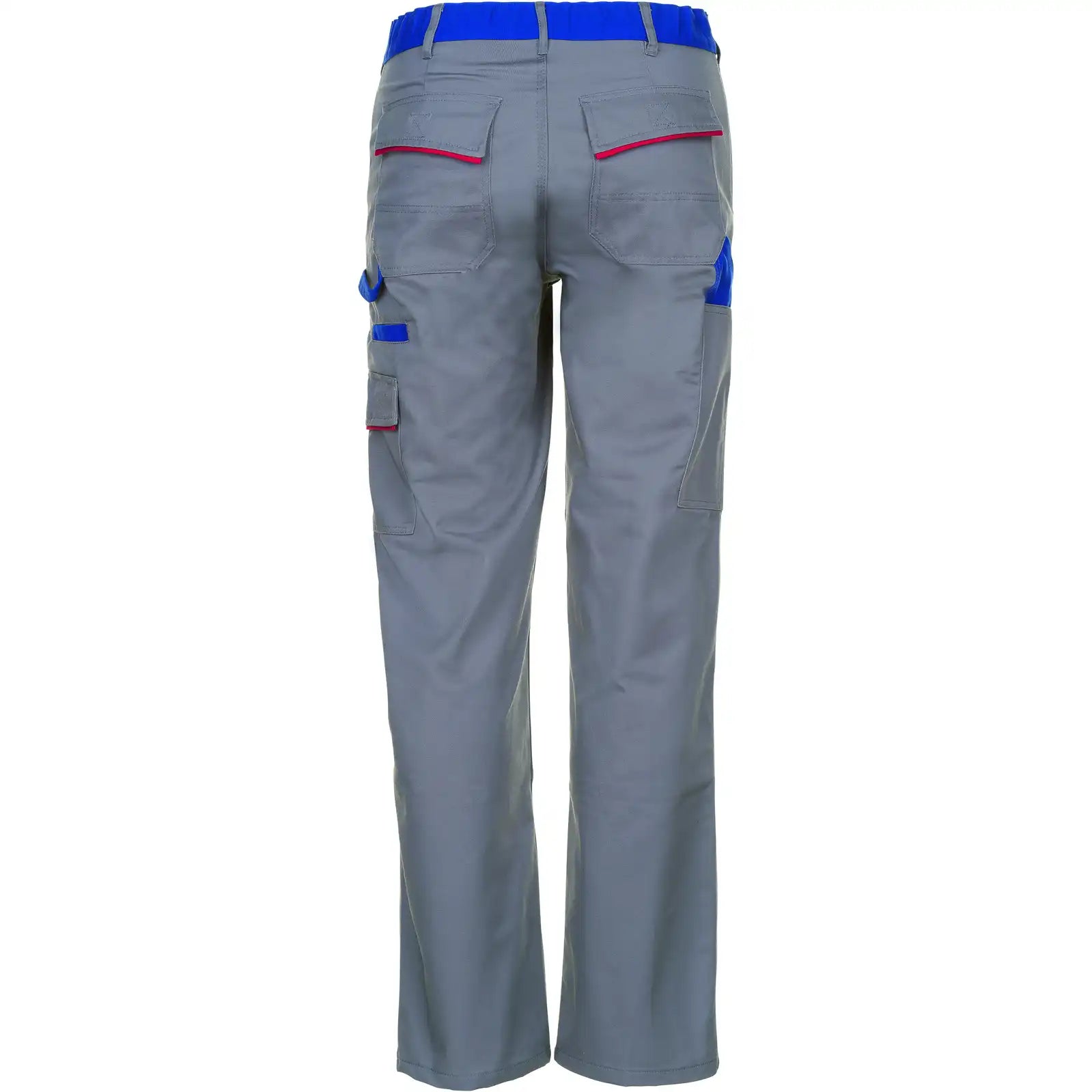 Planam Highline Bundhose zink/kornblumenblau/rot 102 zink/kornblumenblau/rot - Produktbild ohne Model