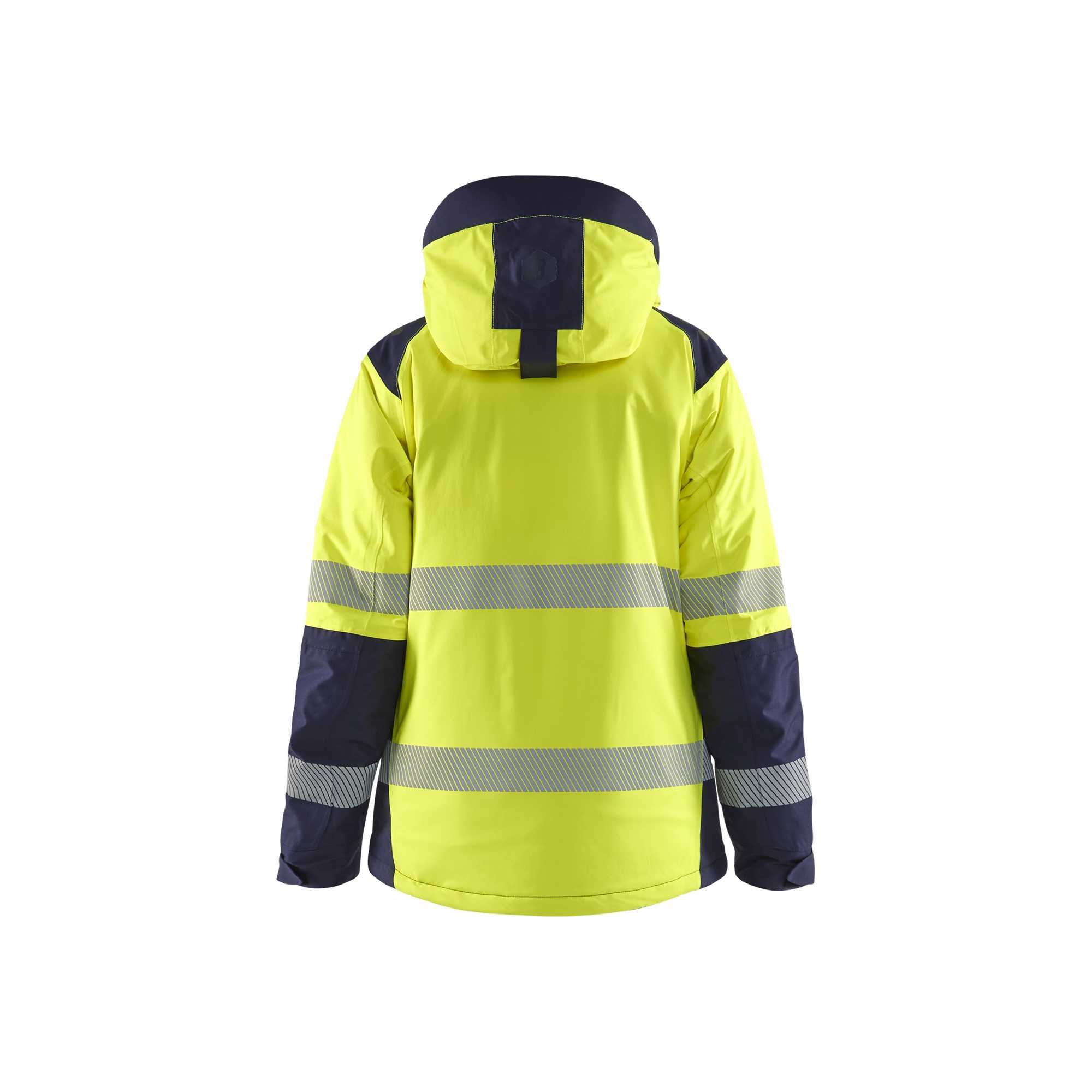 BLAKLADER 44561987 Women’s Hi Vis Winter Jacket Hi Vis Reflective Work Jacket WOMEN - Waterproof