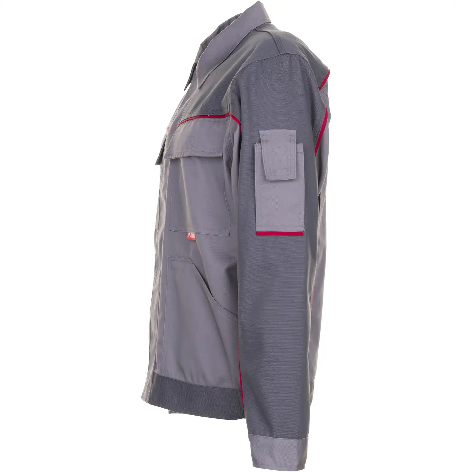 Planam Highline Bundjacke zink/schiefer/rot 102 zink/schiefer/rot - Produktbild ohne Model
