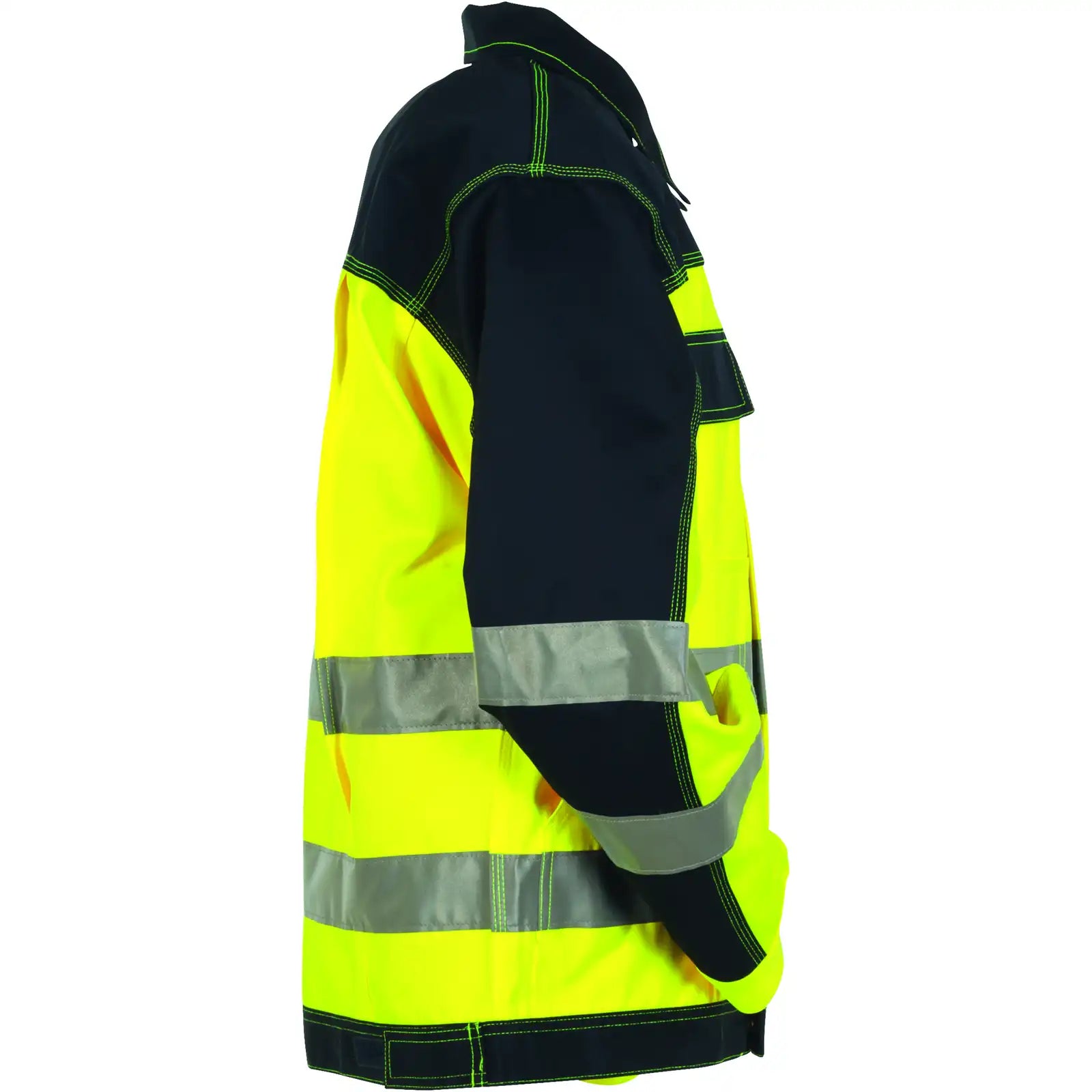 Planam Warnschutz Bundjacke gelb/marine 102 gelb/marine - Produktbild ohne Model