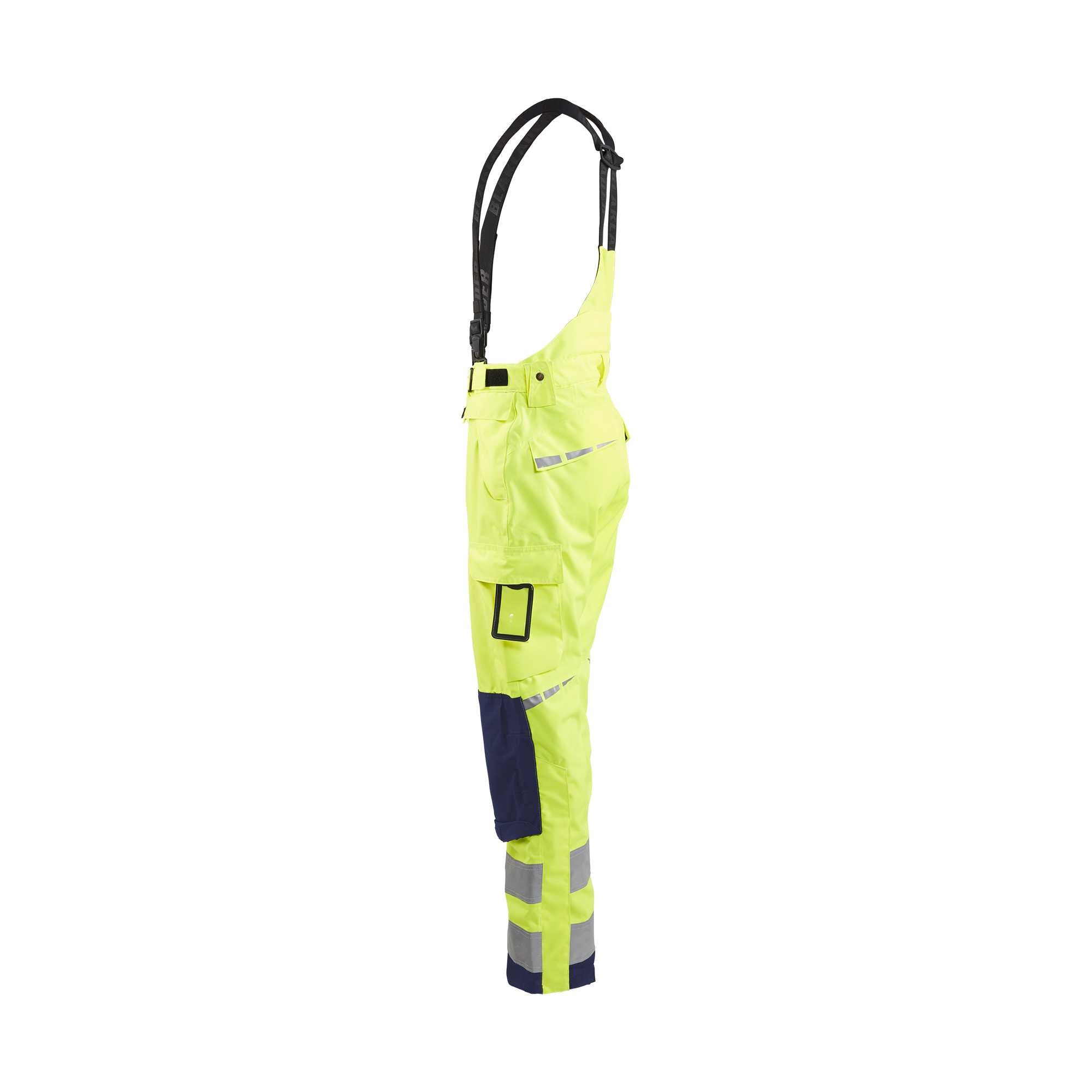 BLAKLADER 18671977 | Hi Vis Shell trousers Hi Vis Reflective Work Trousers Men - Waterproof