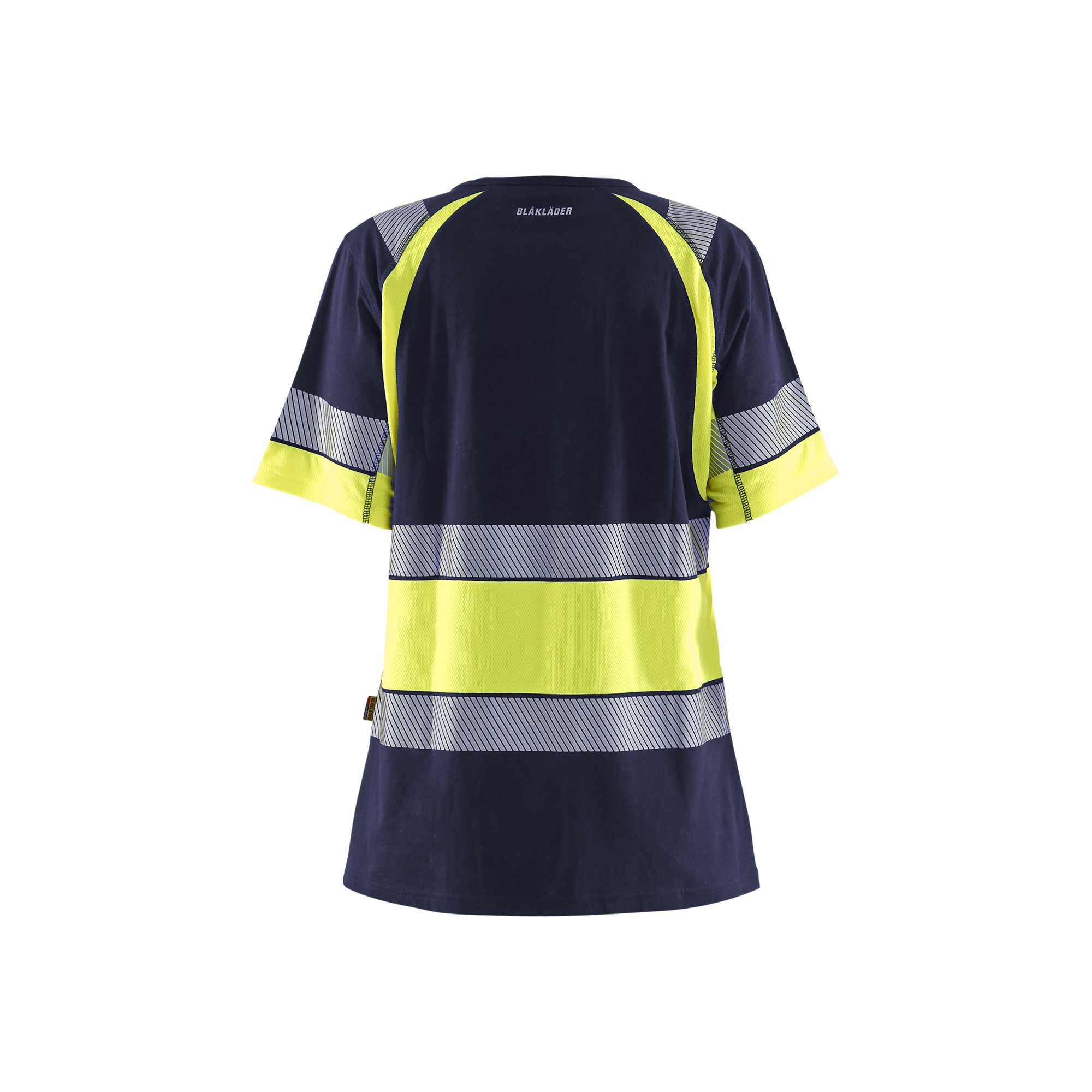 BLAKLADER 34101030 Women’s Hi Vis T Shirt Hi Vis Reflective Short Sleeve Work T-Shirt WOMEN - 100% Cotton