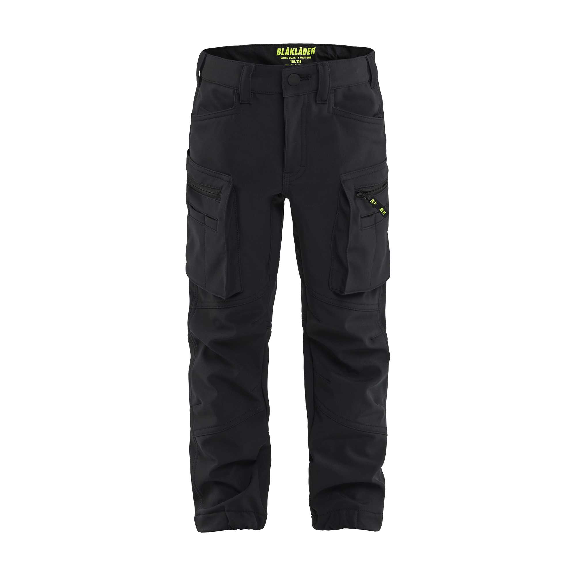 BLAKLADER 52202513 | Children’s Softshell Trousers Work Trousers Men - Waterproof