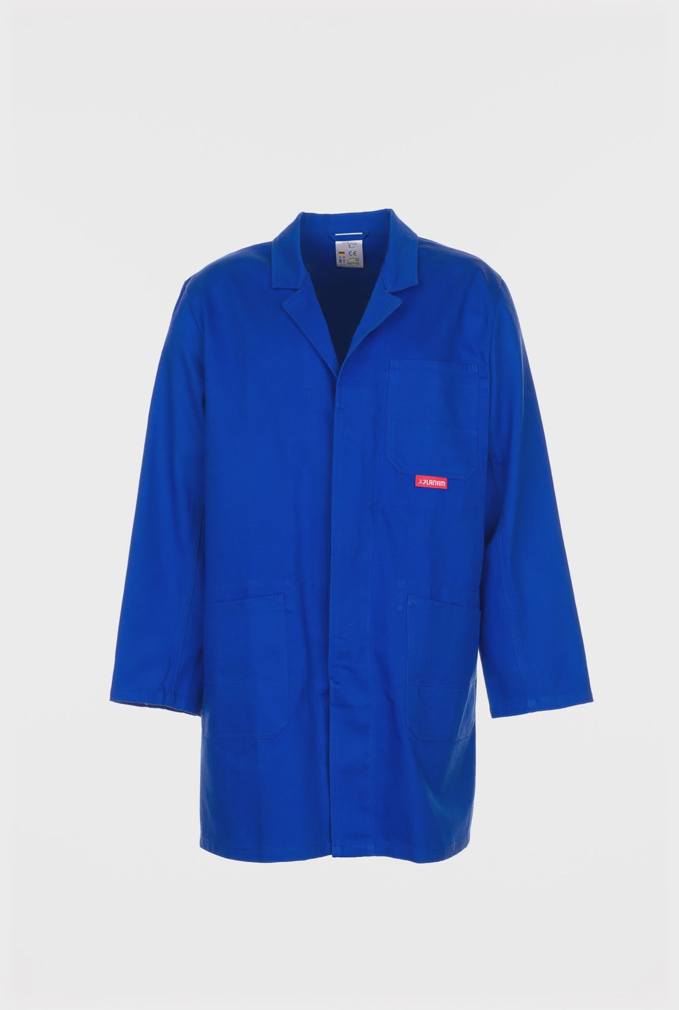 Planam kornblumenblau 360° Ansicht