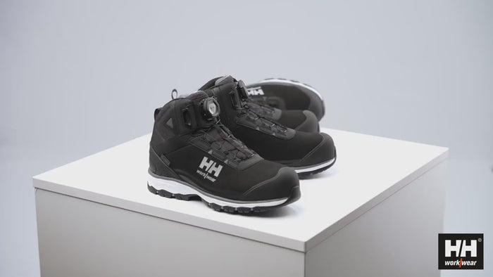 Helly Hansen Work Wear - 78382 CHELSEA EVO 2 LOW MID BOA S3 HT W - 360 Rotational Films-Workwear-Sales Meeting Material
